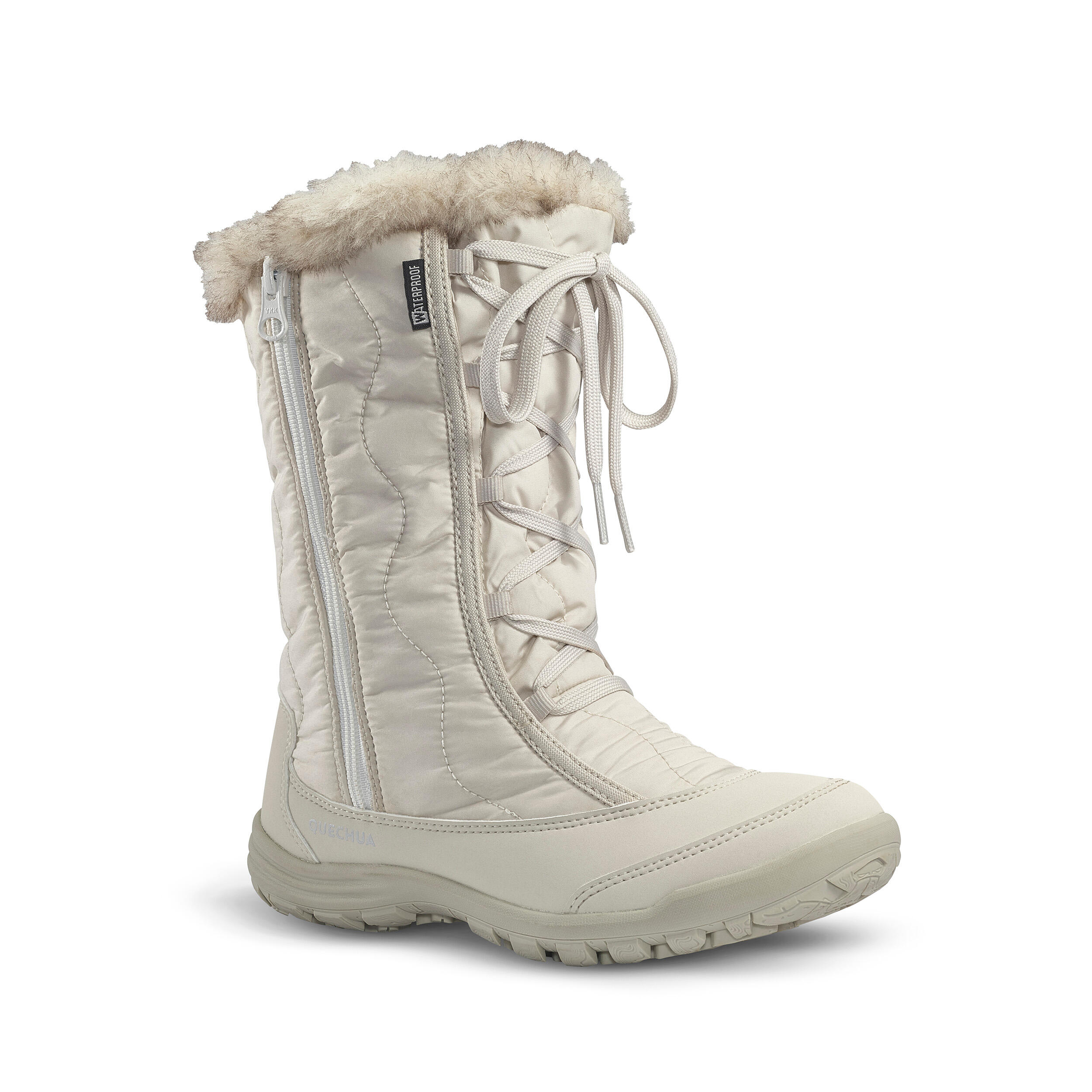 Buty turystyczne śniegowce dla dzieci Quechua SH500 Warm wodoodporne suwak