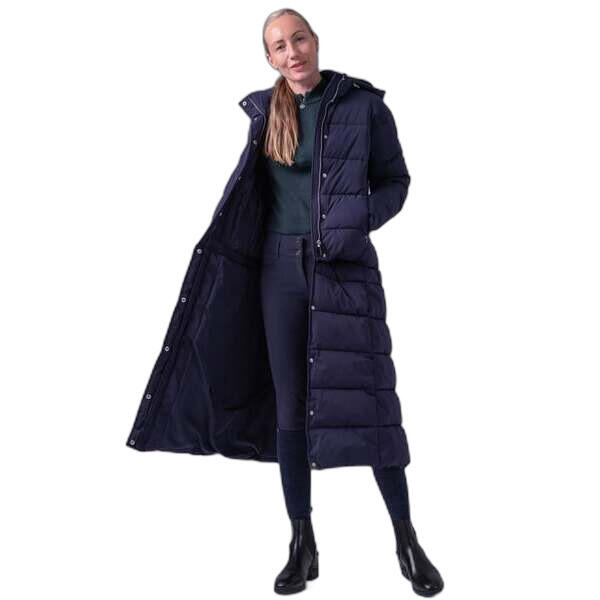 Długie odpinane puchowe ubranie damskie z kapturem PS of Sweden Diane