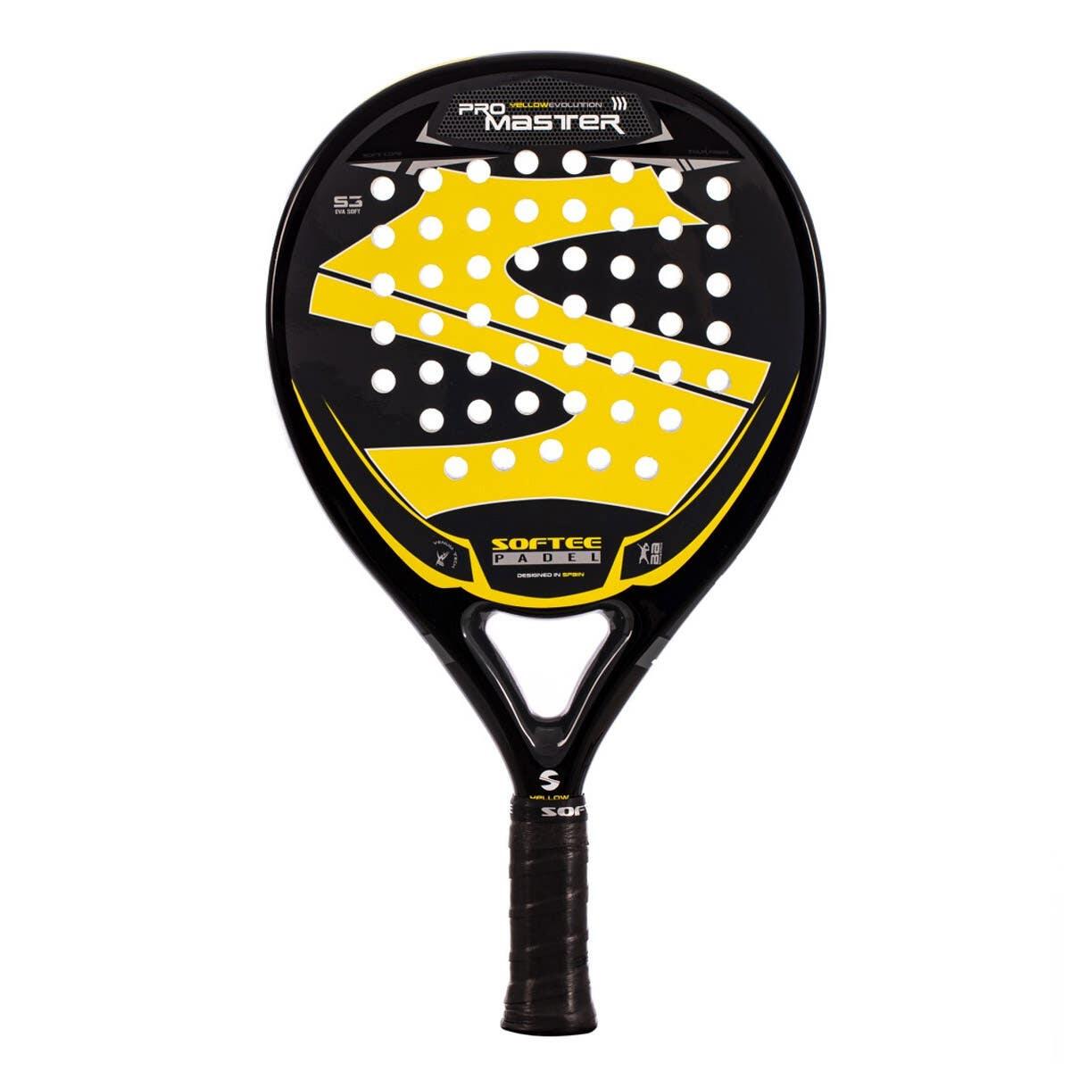 SOFTEE Pro Master Evolution rakieta padel żółta