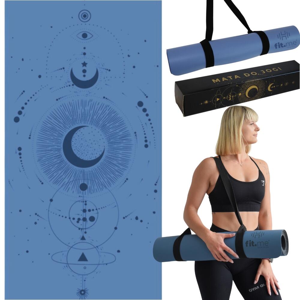 Mata do jogi premium księżyc 4mm kauczuk Fit.me