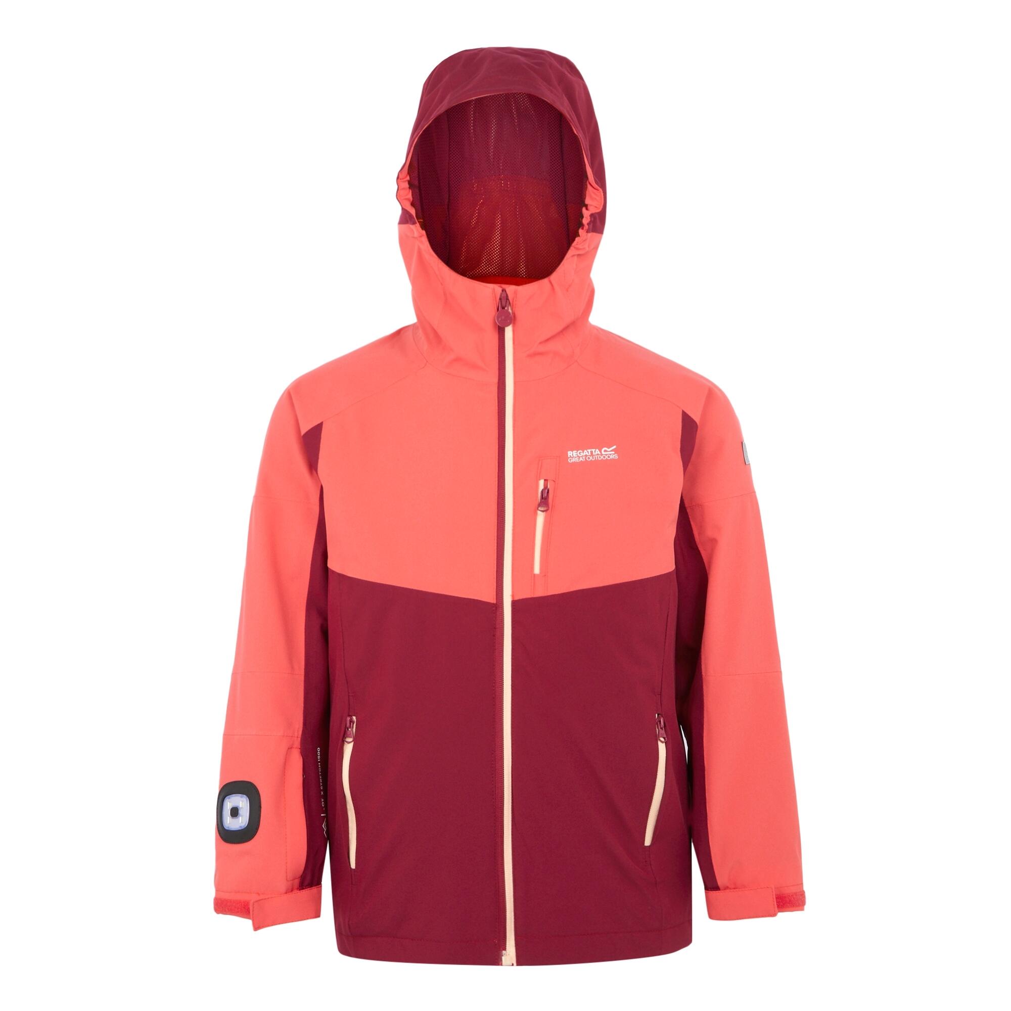 Kurtka wodoodporna 3 w 1 dla dziewczynki Regatta Trekktain