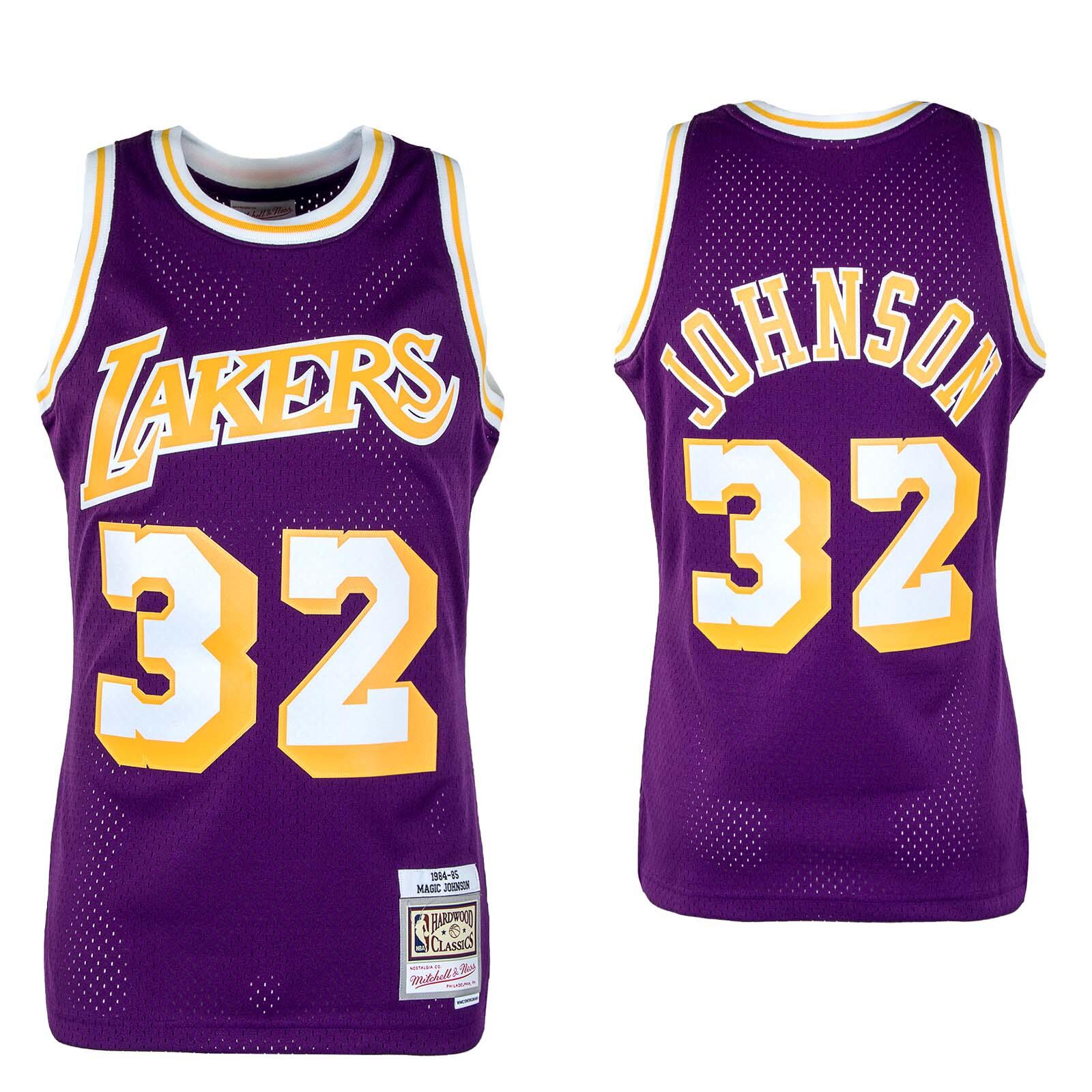 Koszulka Mitchell&Ness NBA LA Lakers Magic Johnson - SMJYGS18176-LALPURP84EJH