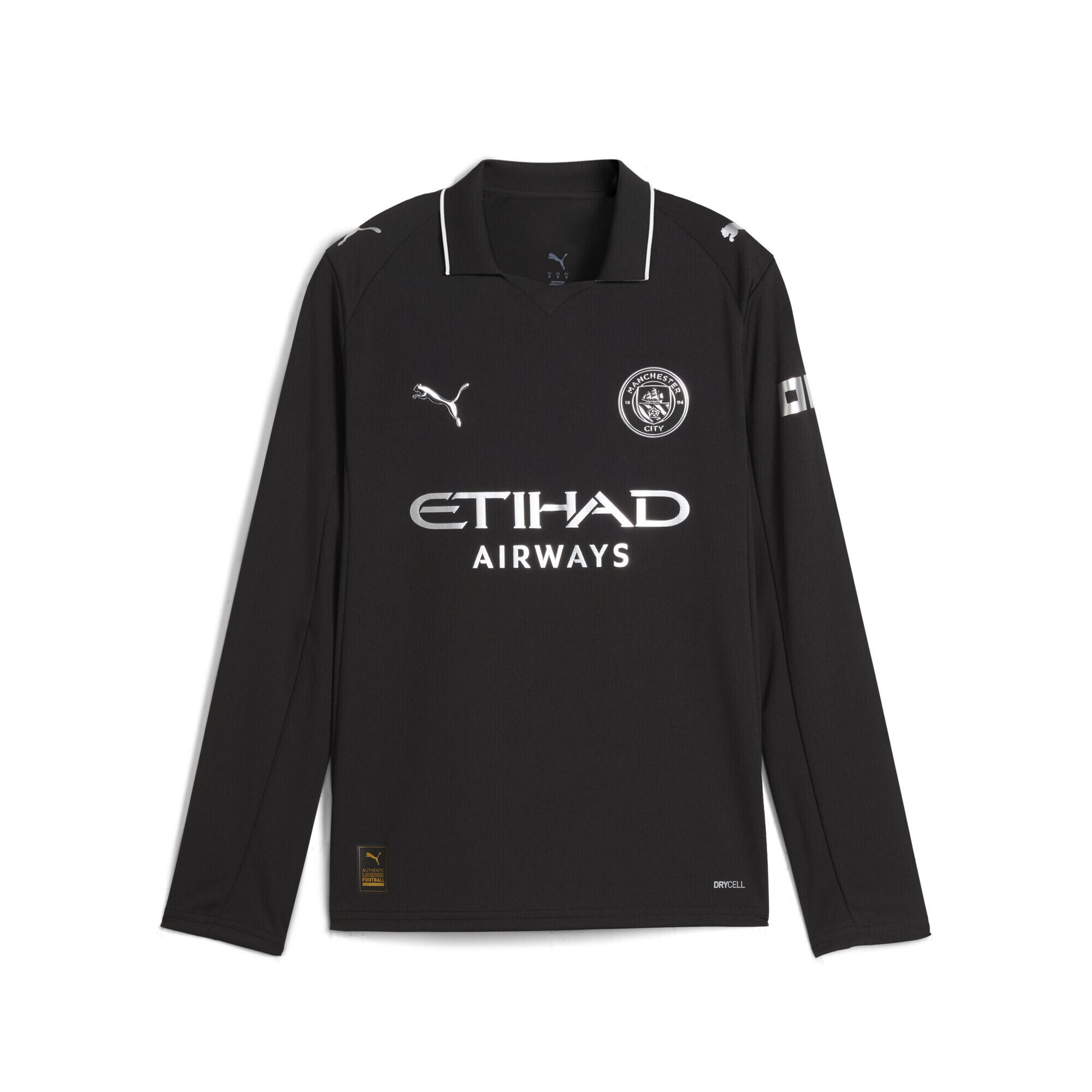 Młodzieżowa koszulka wyjazdowa z długim rękawem Manchester City 25/26 PUMA