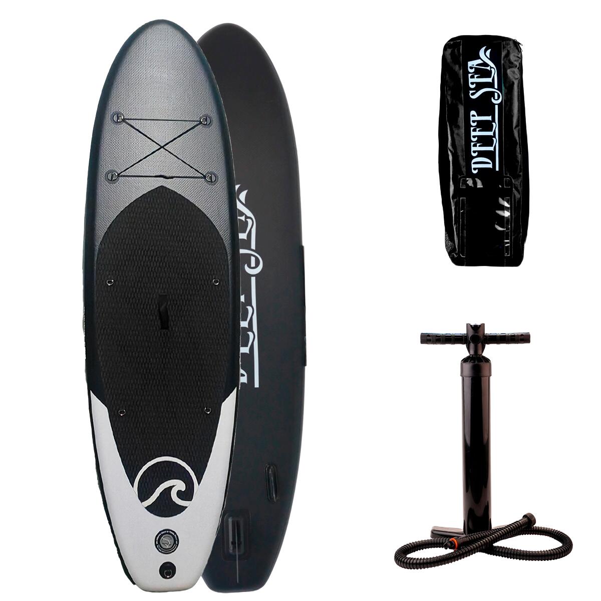 Zestaw deska sup Deep Sea Standard (275cm), czarny