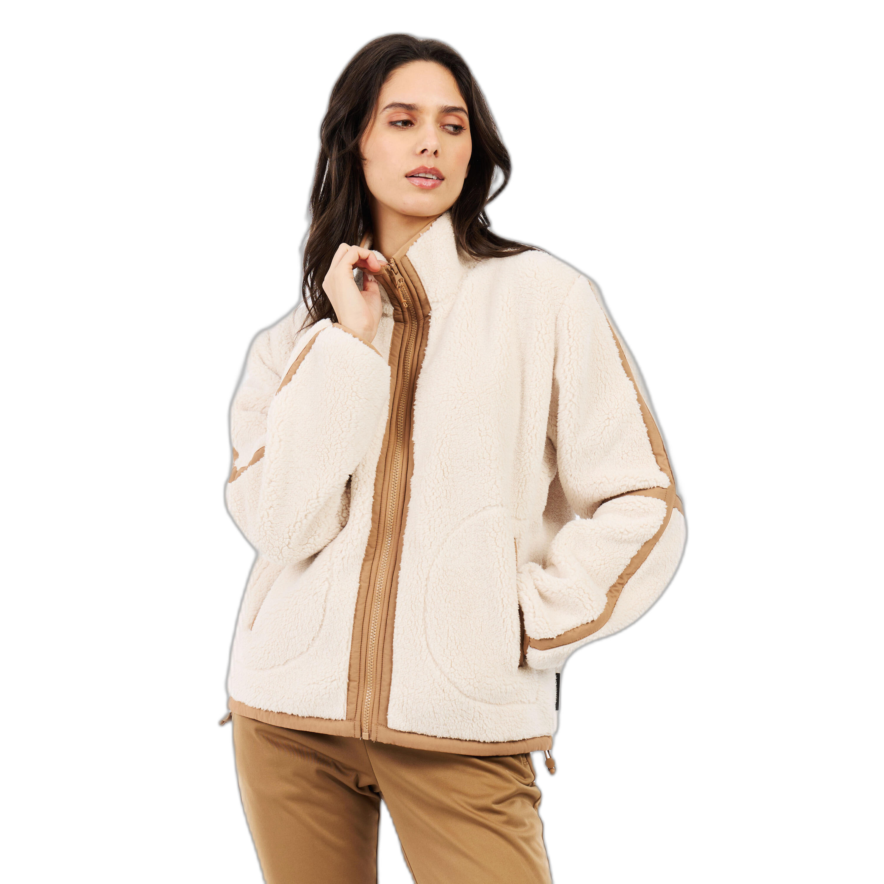 Polar damski zapinany na zamek Protest Red