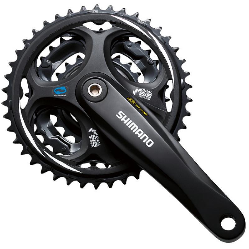 Podwójny mechanizm korbowy Shimano Altus Altus 7/8V