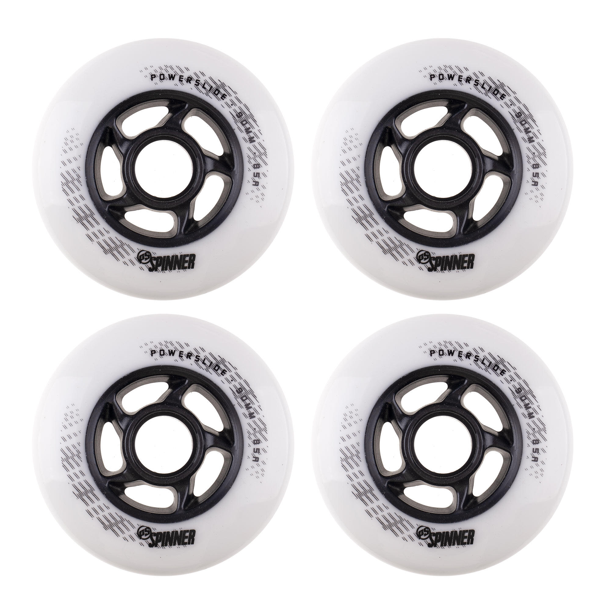 4 kółka do rolek Freeskate Powerslide Spinner 90mm/88a