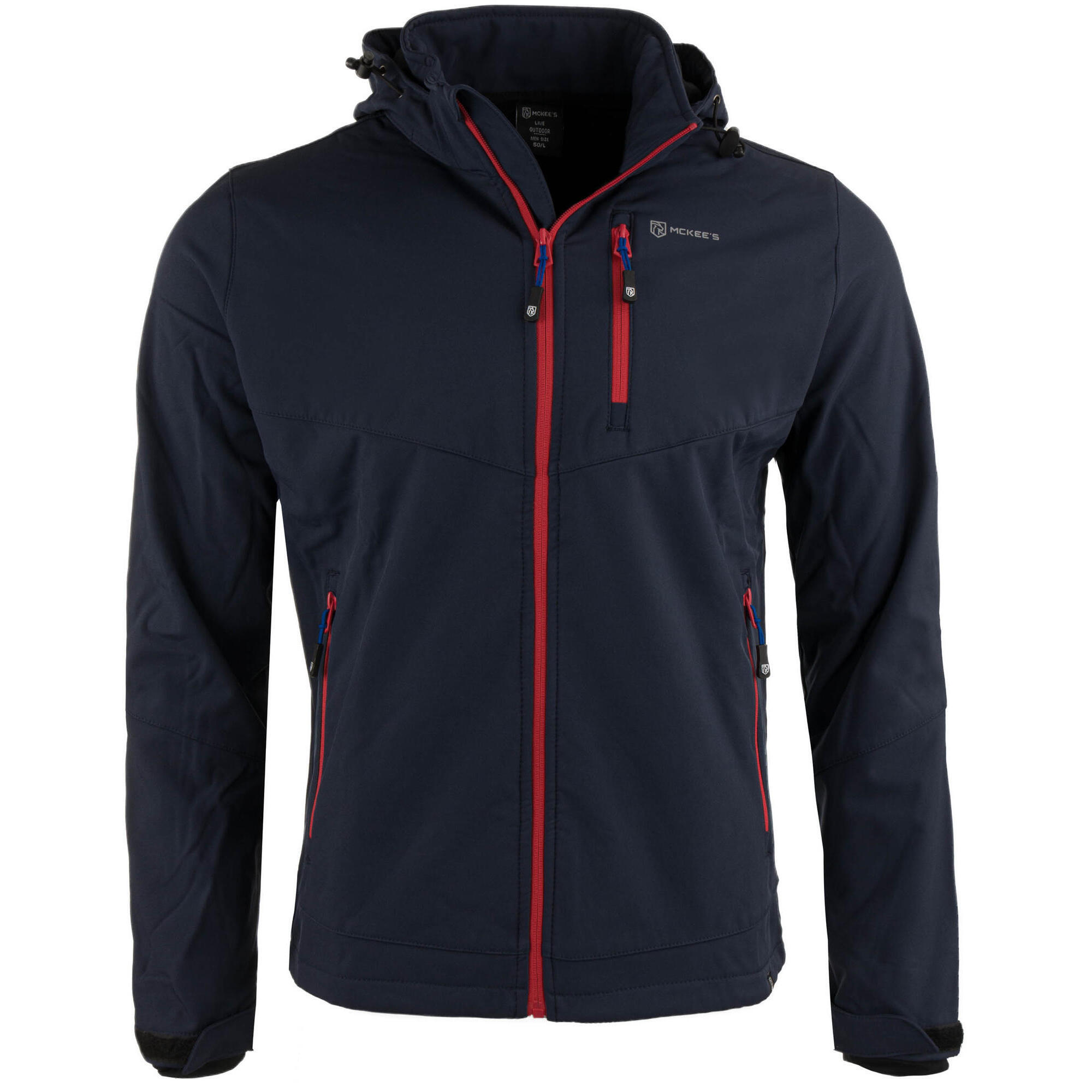 Kurtka Softshell McKees dla Mężczyzn Marineblauw M - Wodoodporna i Oddychająca