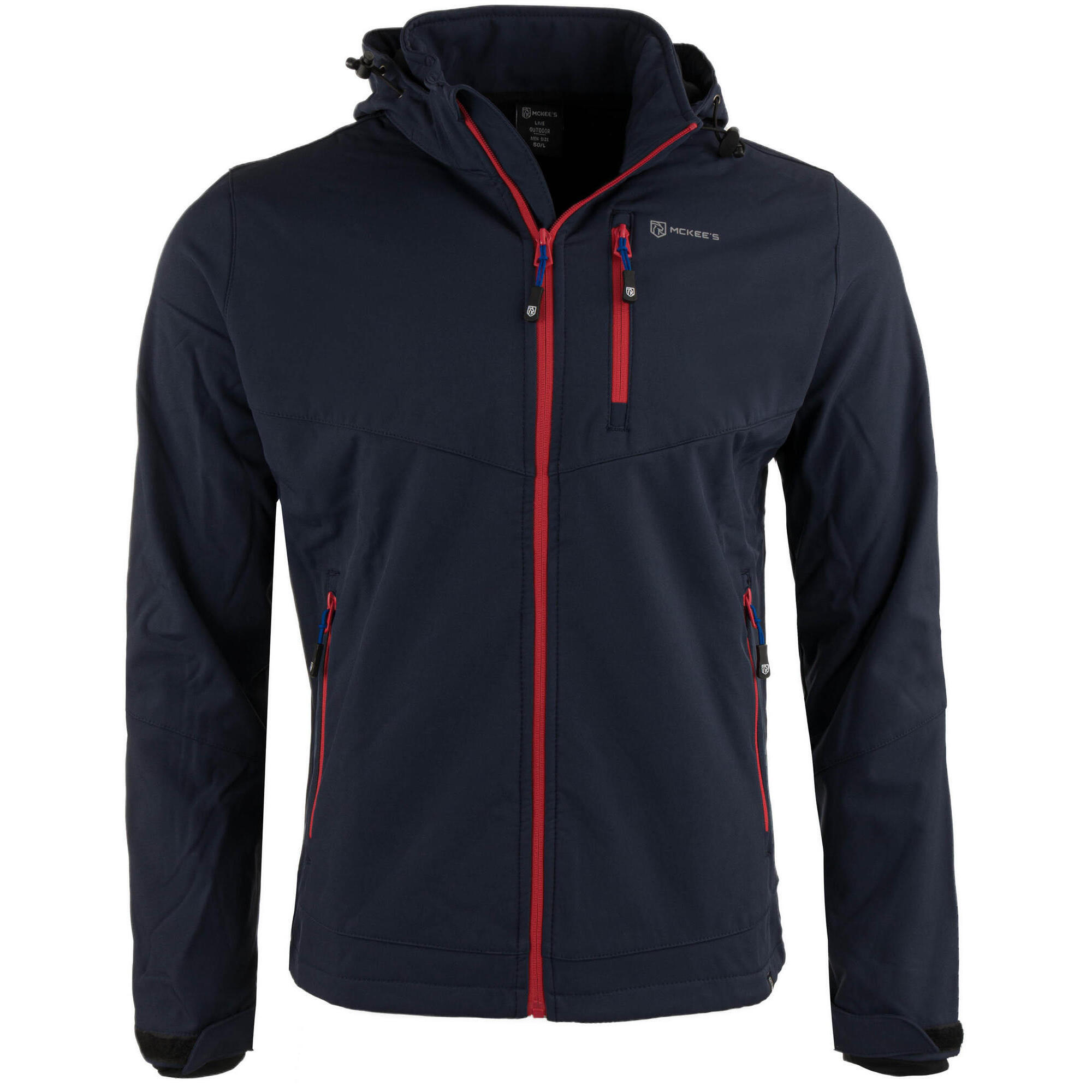 Kurtka Softshell McKees dla Mężczyzn Marineblauw M - Wodoodporna i Oddychająca