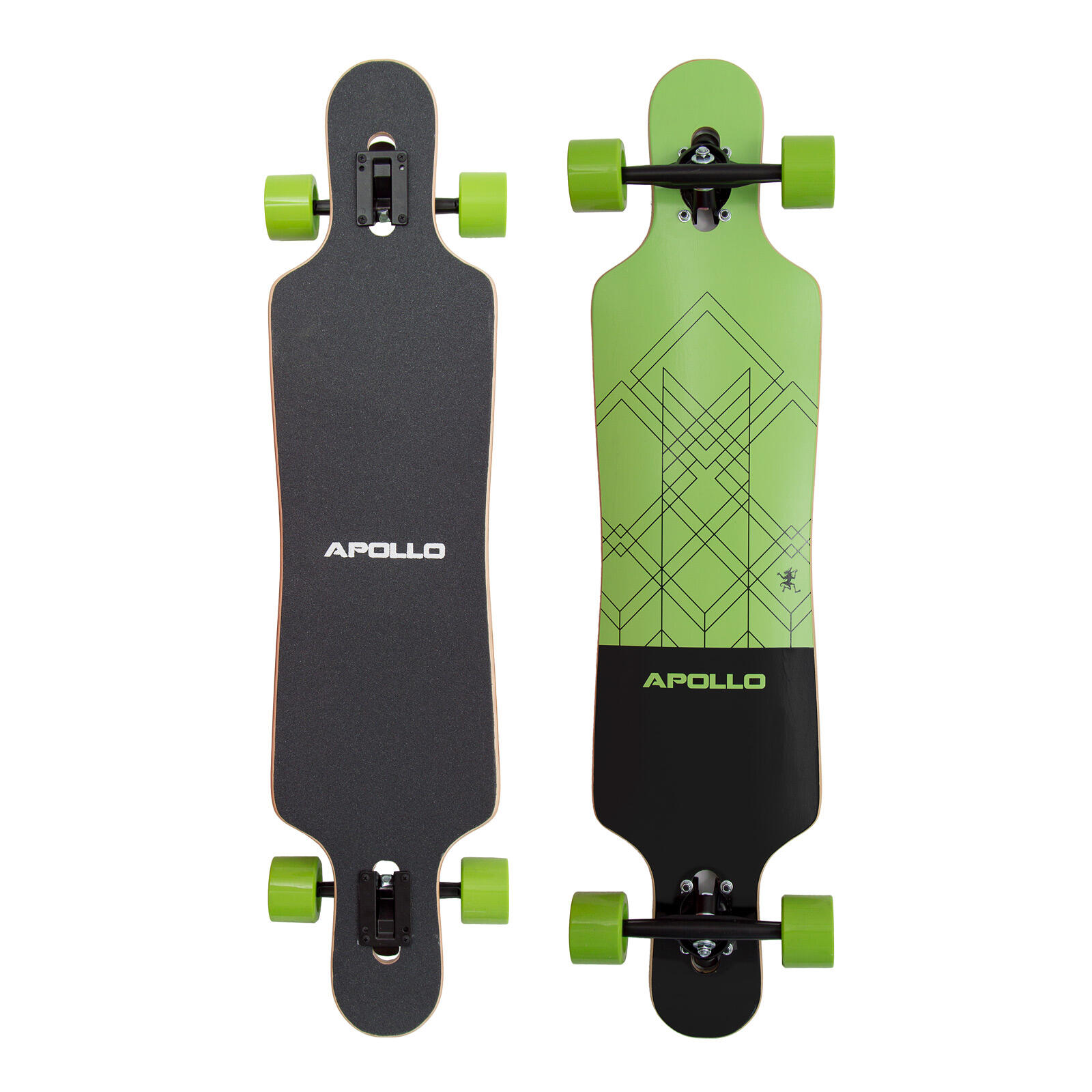 Longboard 40" Deskorolka Bambusowa dla Nastolatków i Dorosłych ABEC-9 Flex 2