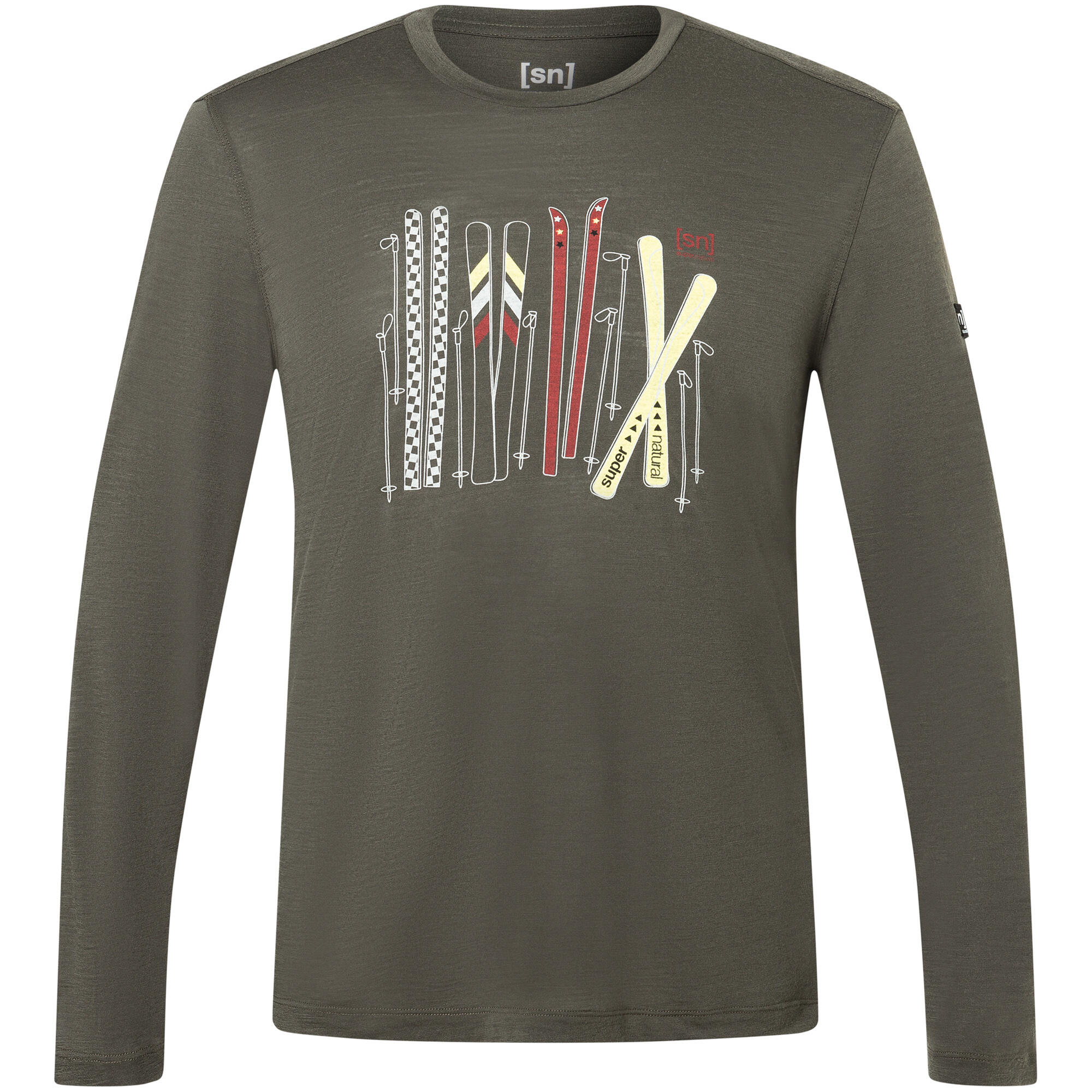 Koszulka z długim rękawem męska SUPER.NATURAL M Fourski LS