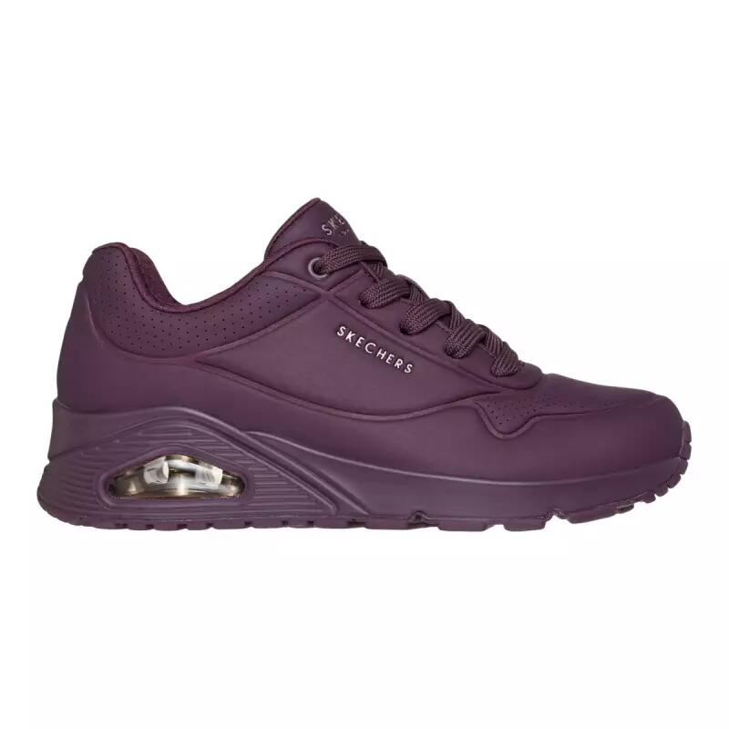 Baskets Femme UNO - STAND ON AIR Bordeaux Skechers