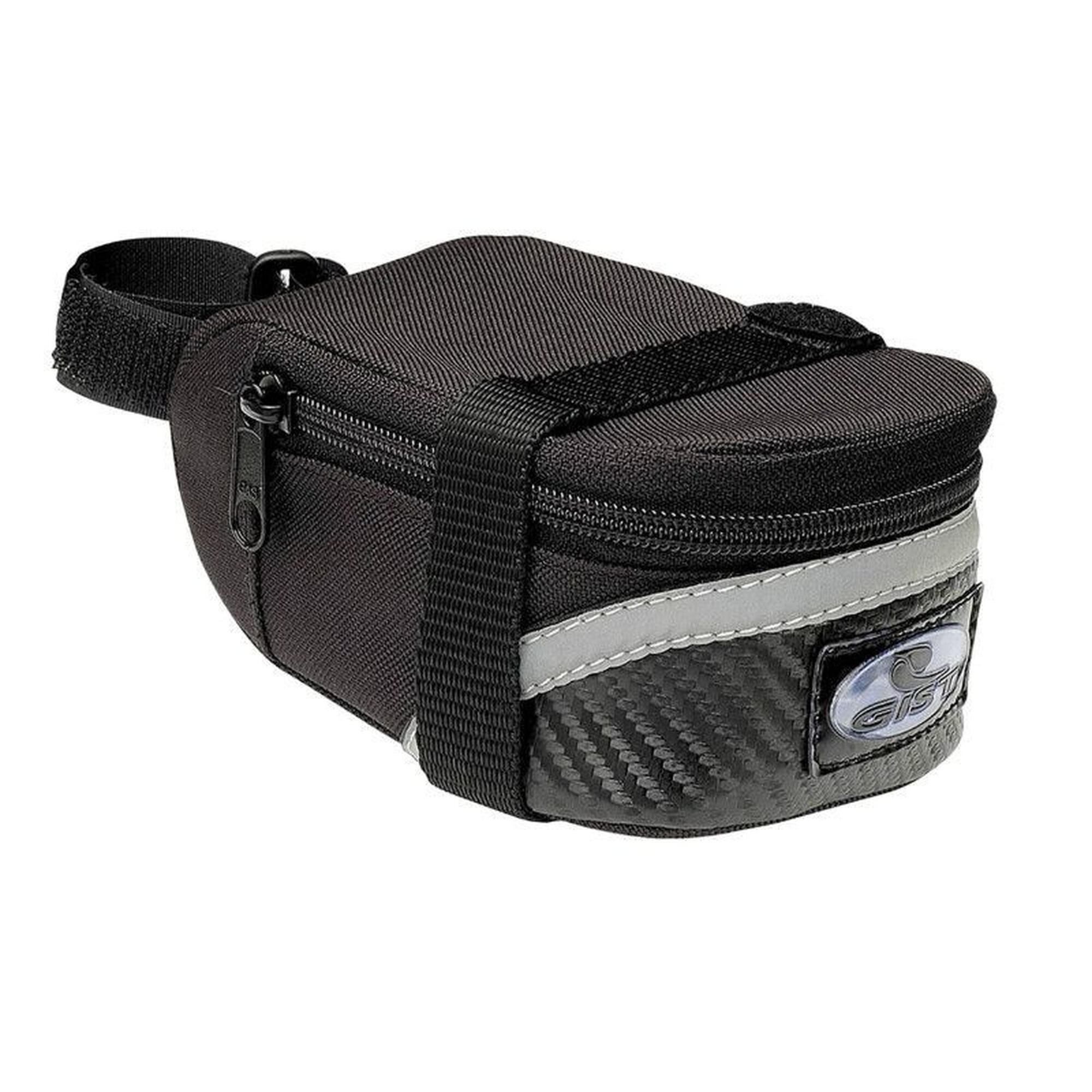 Średnia torba na siodełko rowerowe z zapięciem na rzepy Gist