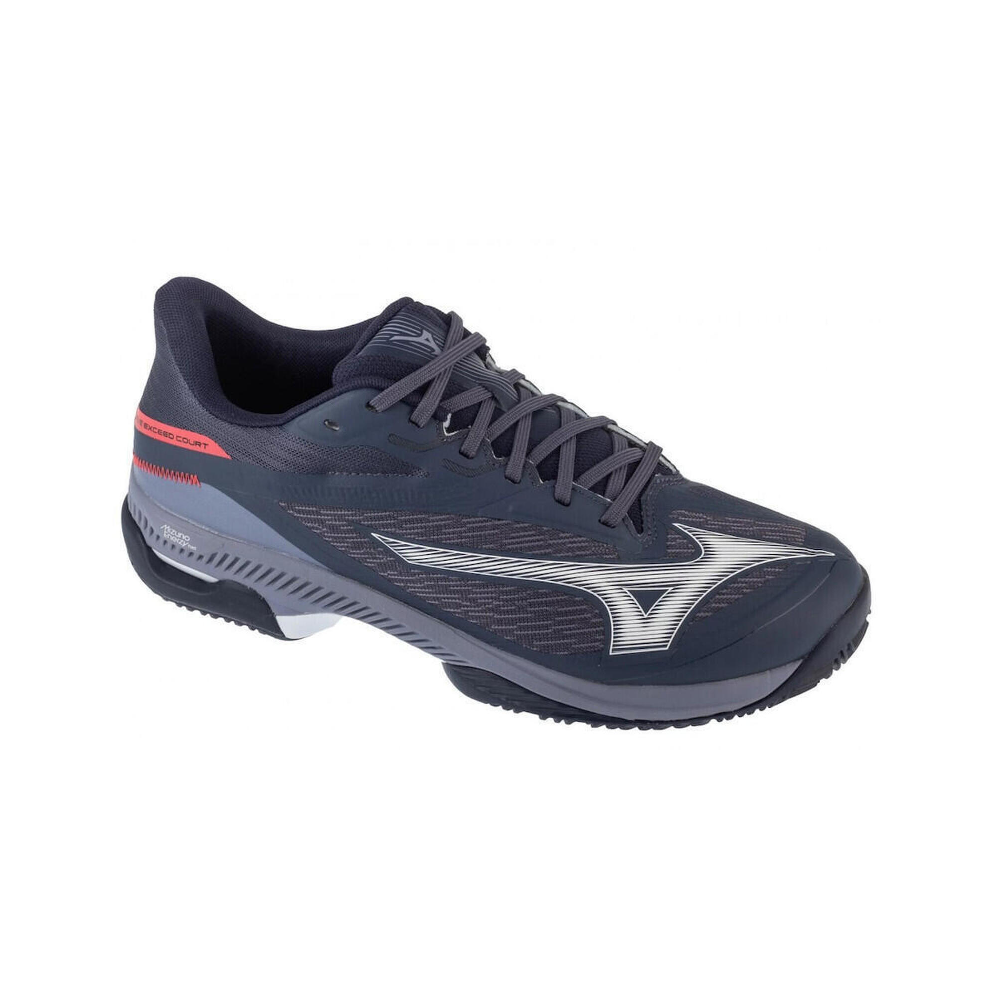 Buty do tenisa Mizuno Wave Exceed Court CC odyssey gray/white/blue granite