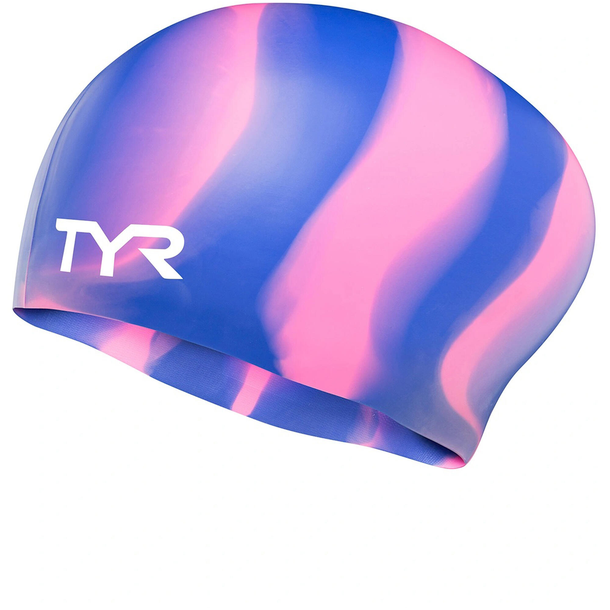 Czepek pływacki silikonowy na długie włosy TYR