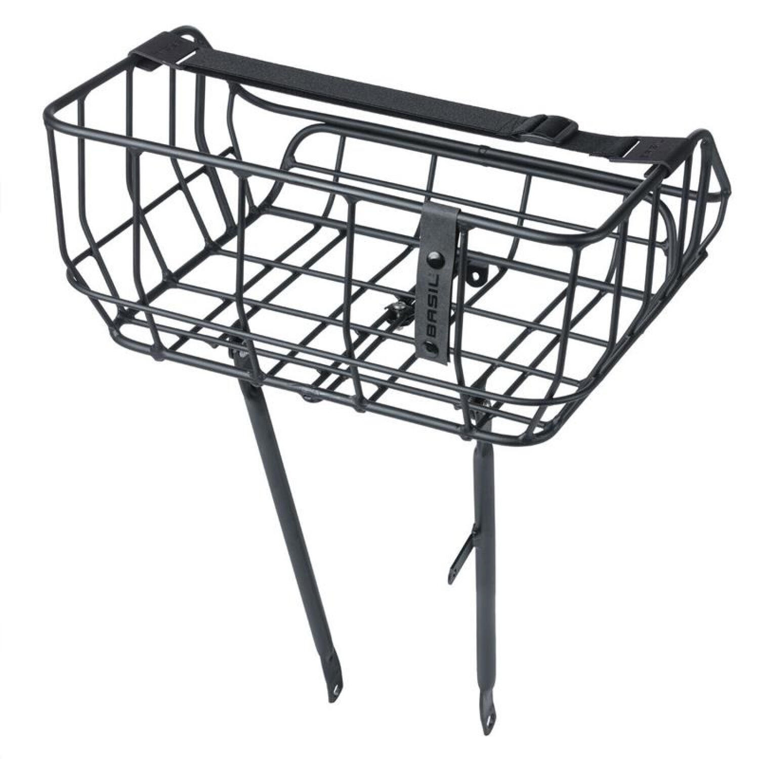 Kosz przedni Portland, czarny