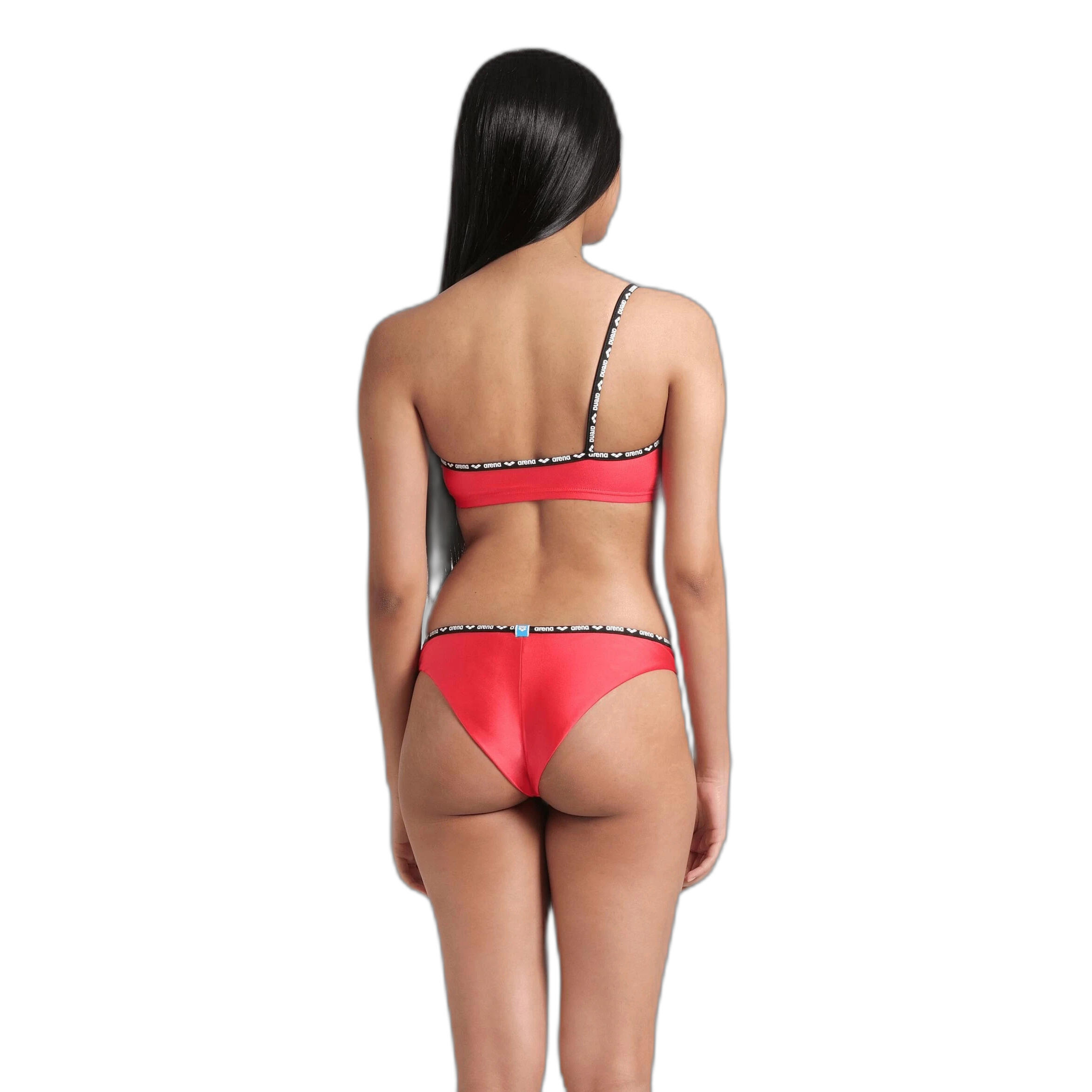 Damski 2-częściowy kostium kąpielowy Arena Solid Single Shoulder