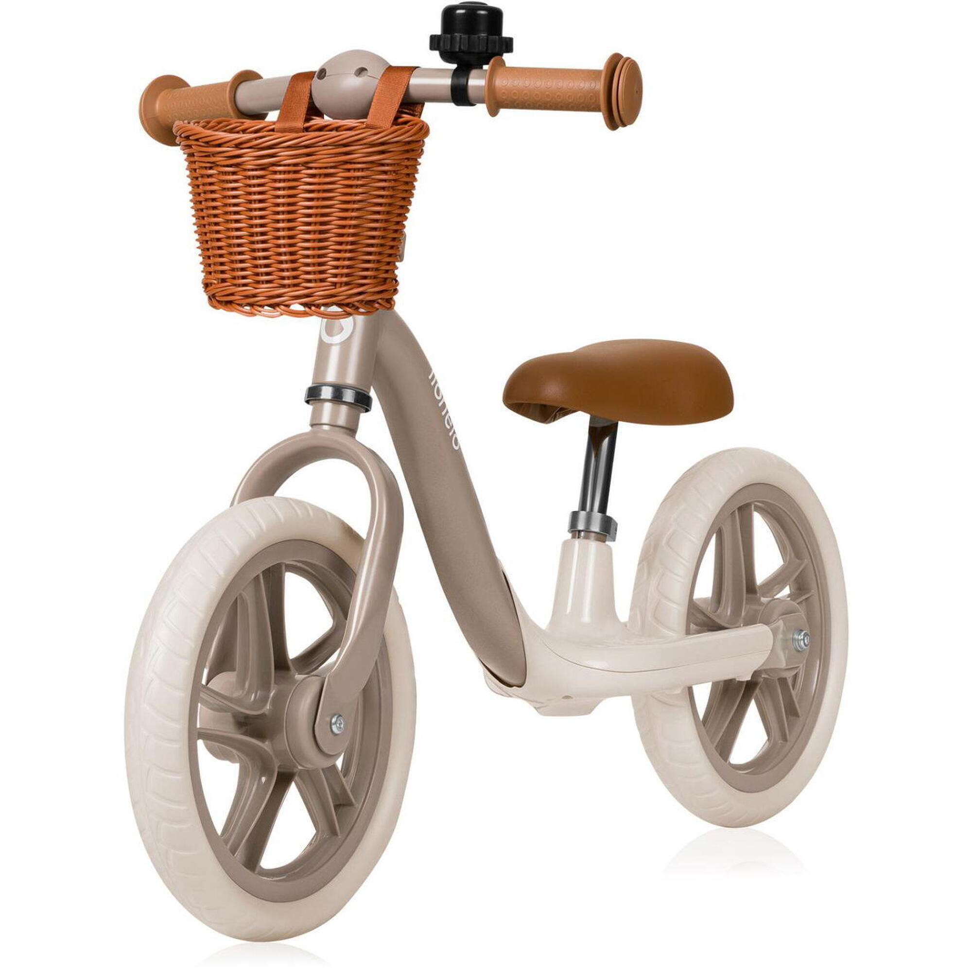 Rowerek biegowy dzieciecy Lionelo Alex plus Beżowy Piaskowy