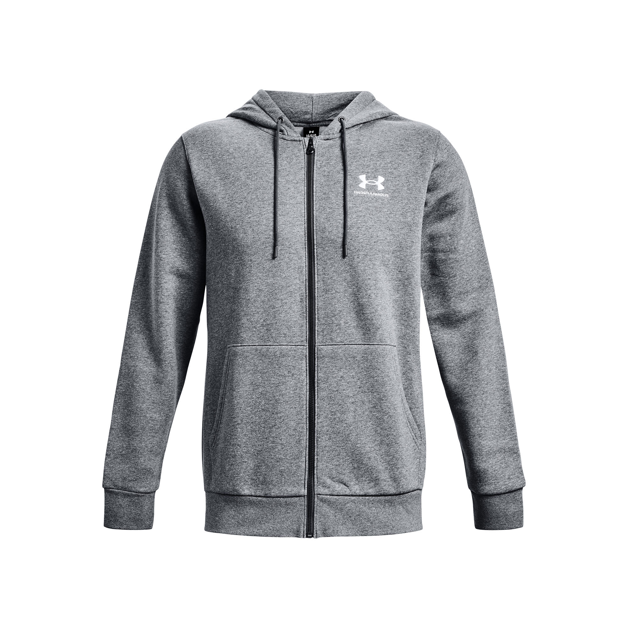 Bluza z kapturem z pełnym zamkiem błyskawicznym Under Armour Essential Fleece