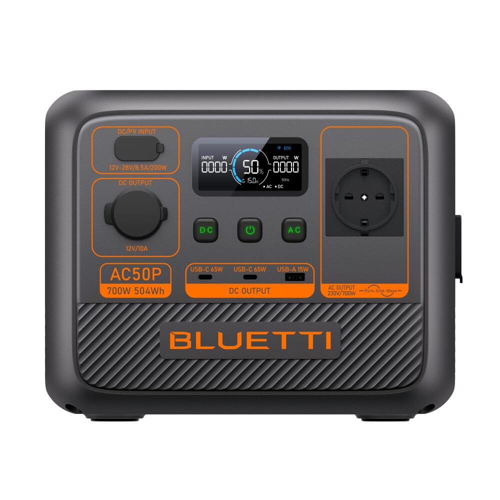 Stacja zasilania BLUETTI Premium 50 (AC50P), bateria 504 Wh, 1xAC 700 W