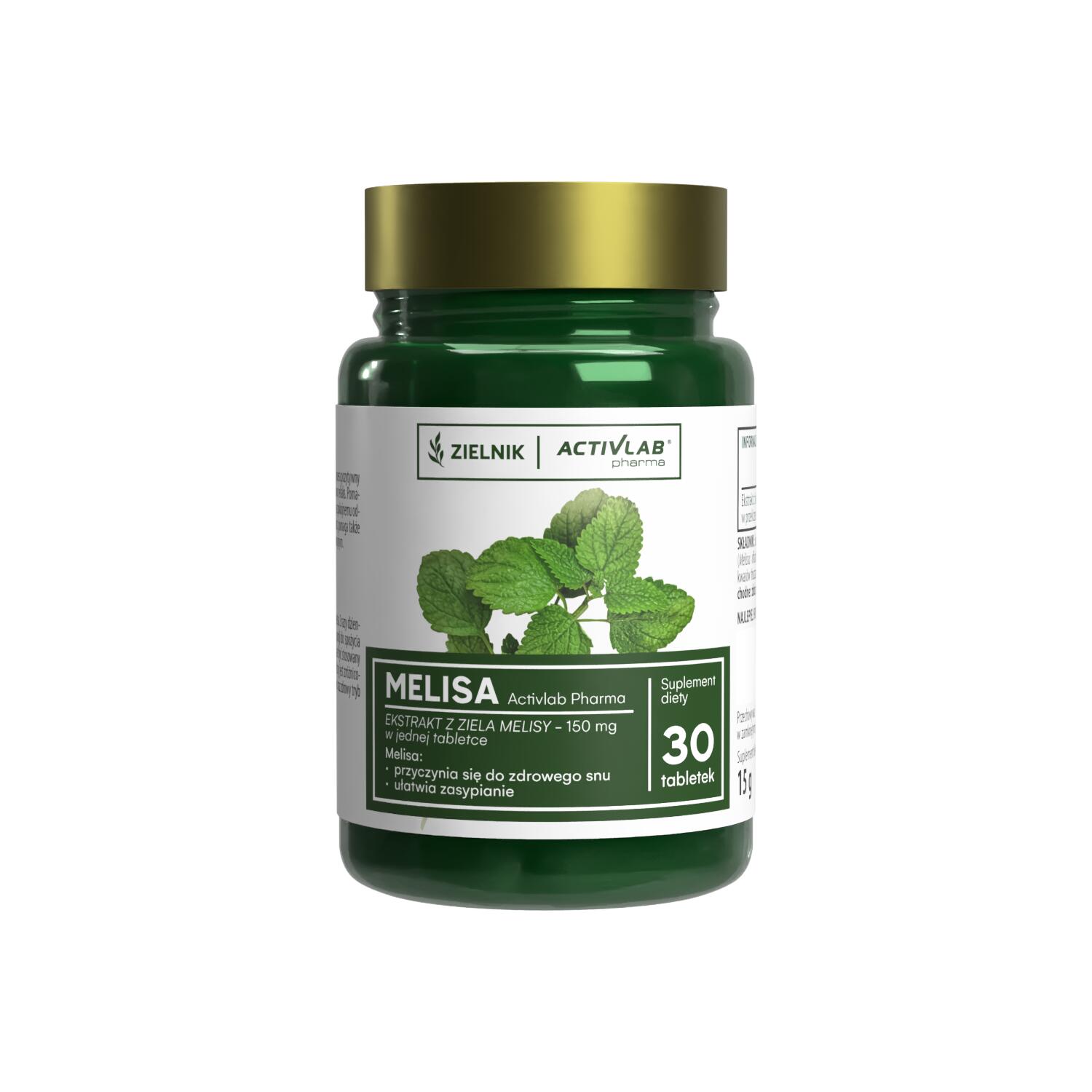 Melisa słoik 30 tabletek Activlab Pharma
