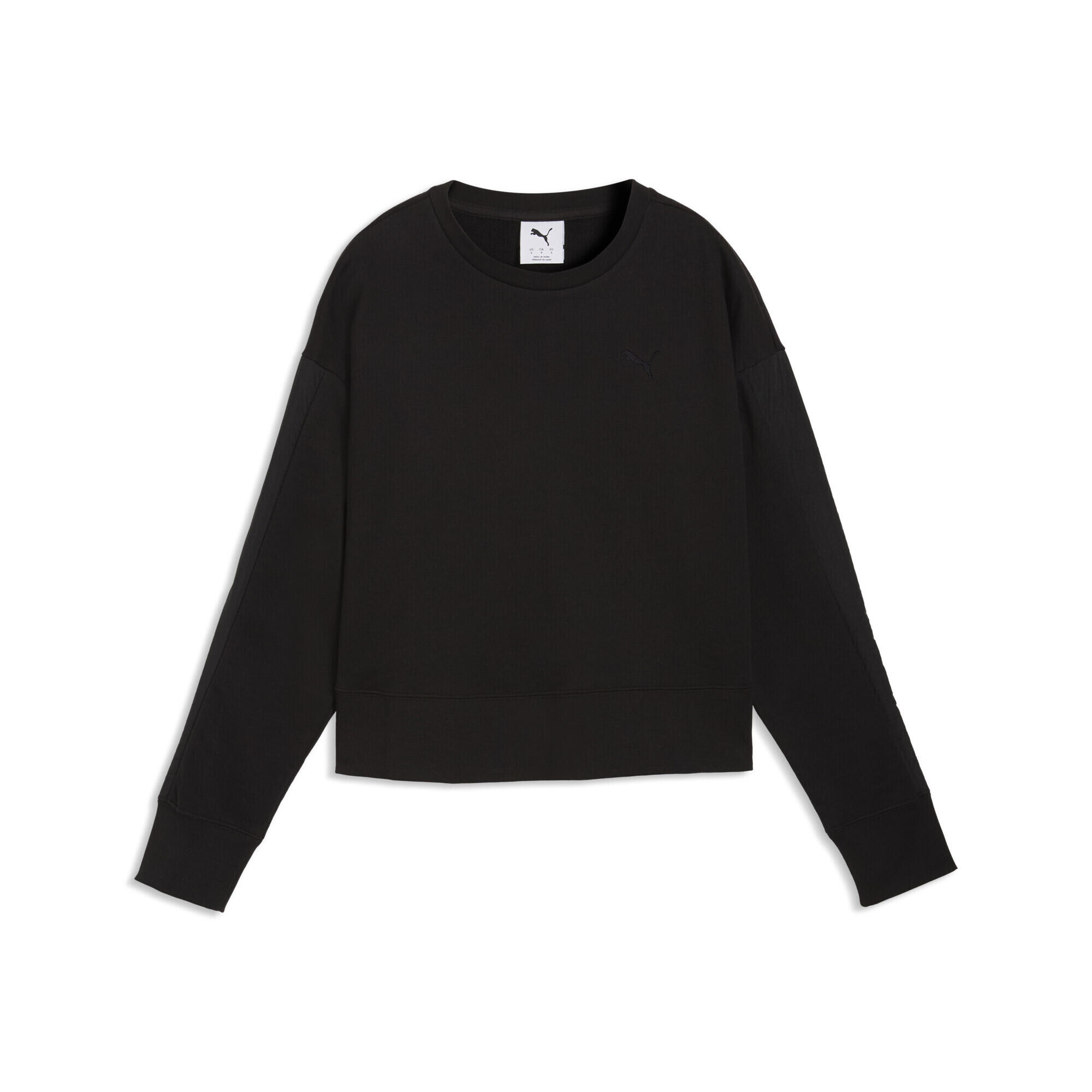 Damska luźna bluza z okrągłym dekoltem HER PUMA