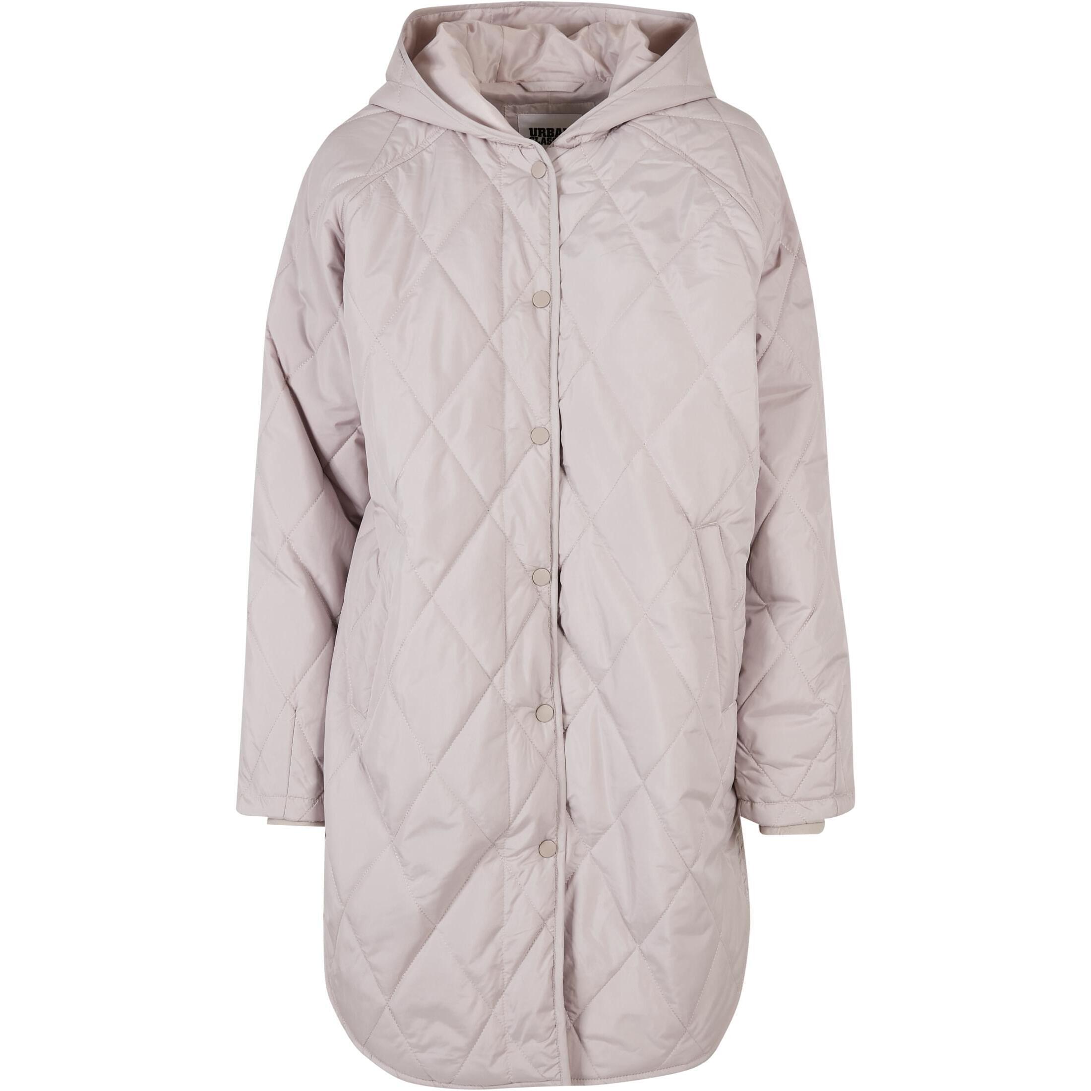 Kurtka parka damska z kapturem Urban Classics Oversized Diamond Quilted