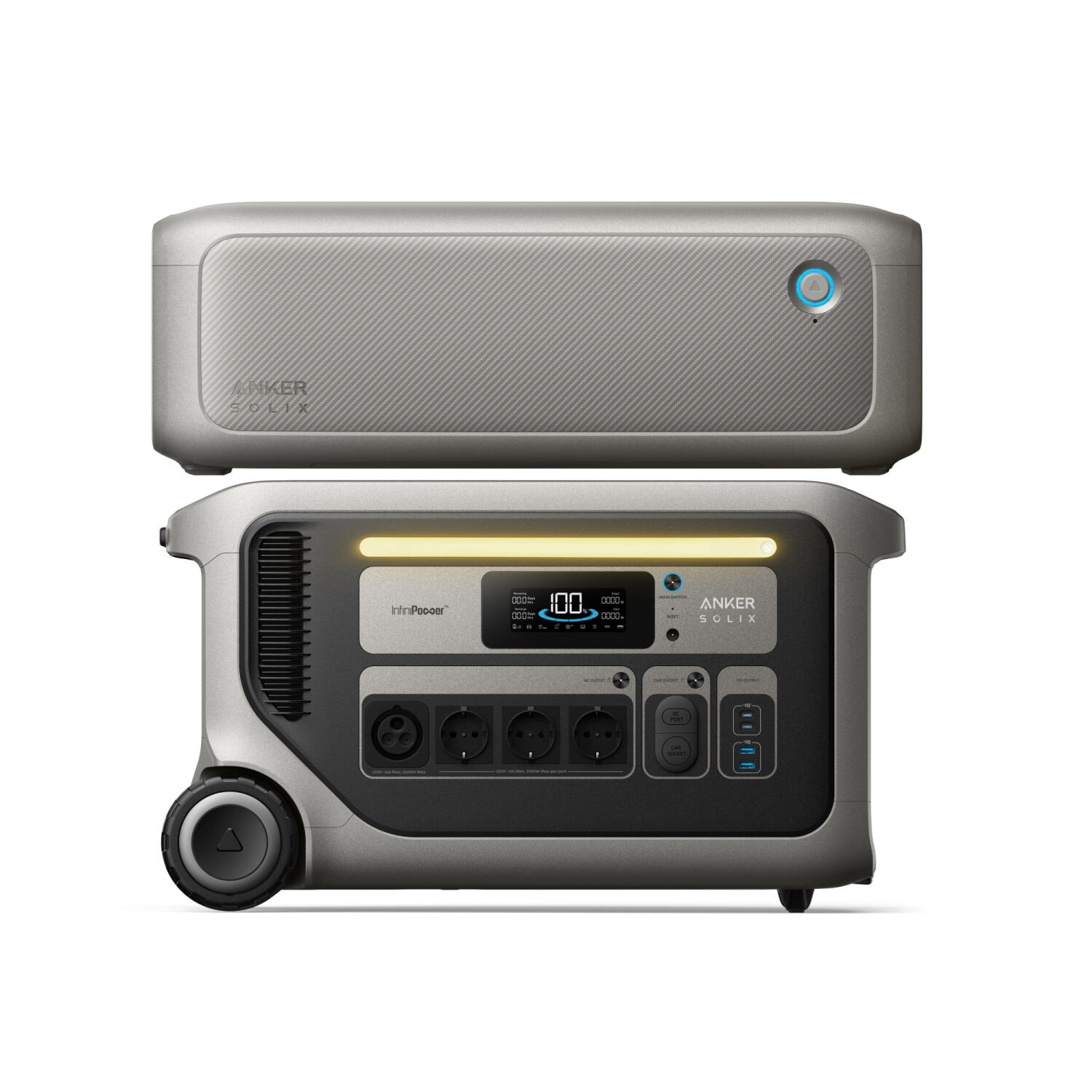 Zestaw stacja zasilania Anker SOLIX F3000n 2+BP3000, bateria 6144 Wh