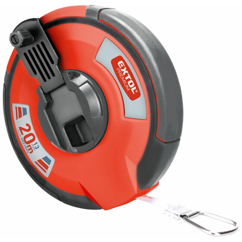 Taśma miernicza gumowana Extol Premium 20 m
