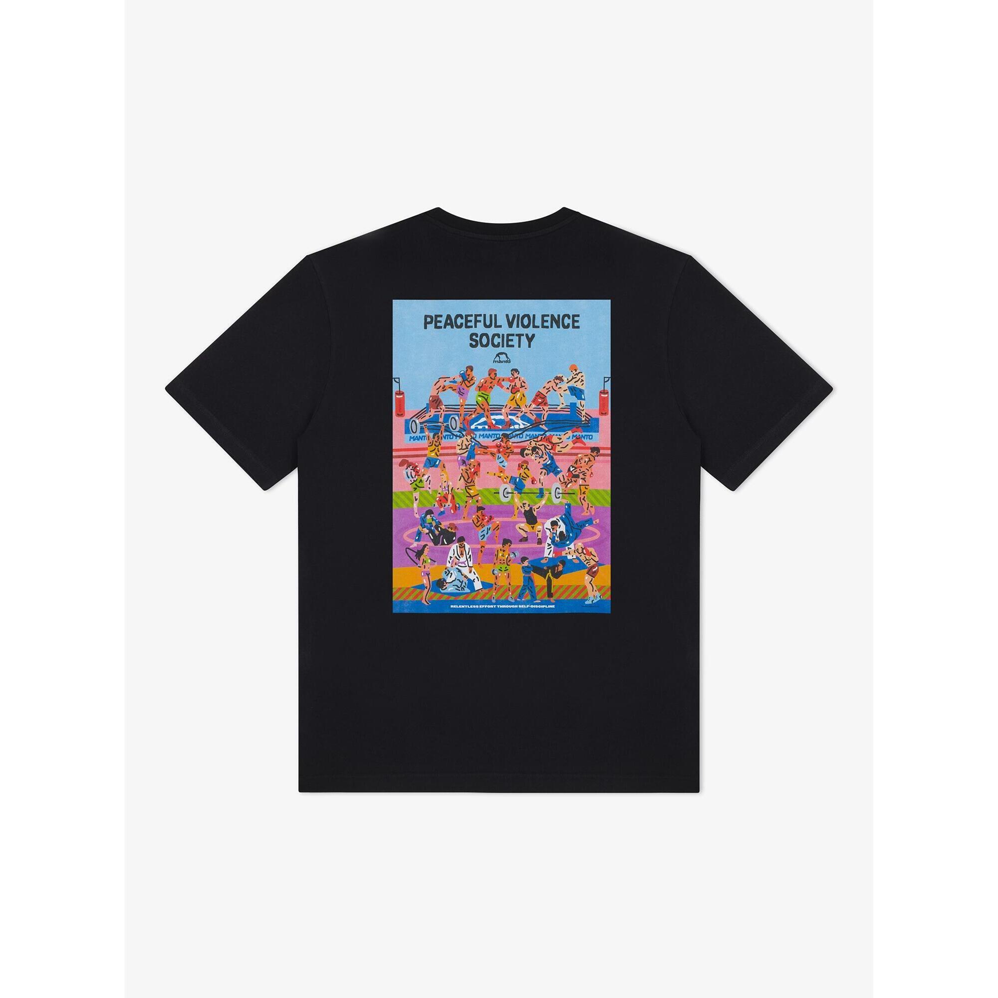 MANTO t-shirt GYM 3.0 czarny