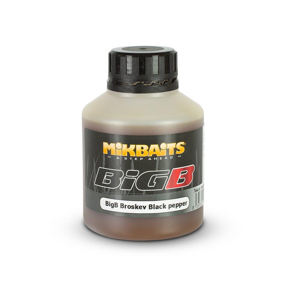 Booster Dodatek Do Zanęt Przynęt Mikbaits 250Ml - Bigb Brzoskwinia-Czarny Pieprz