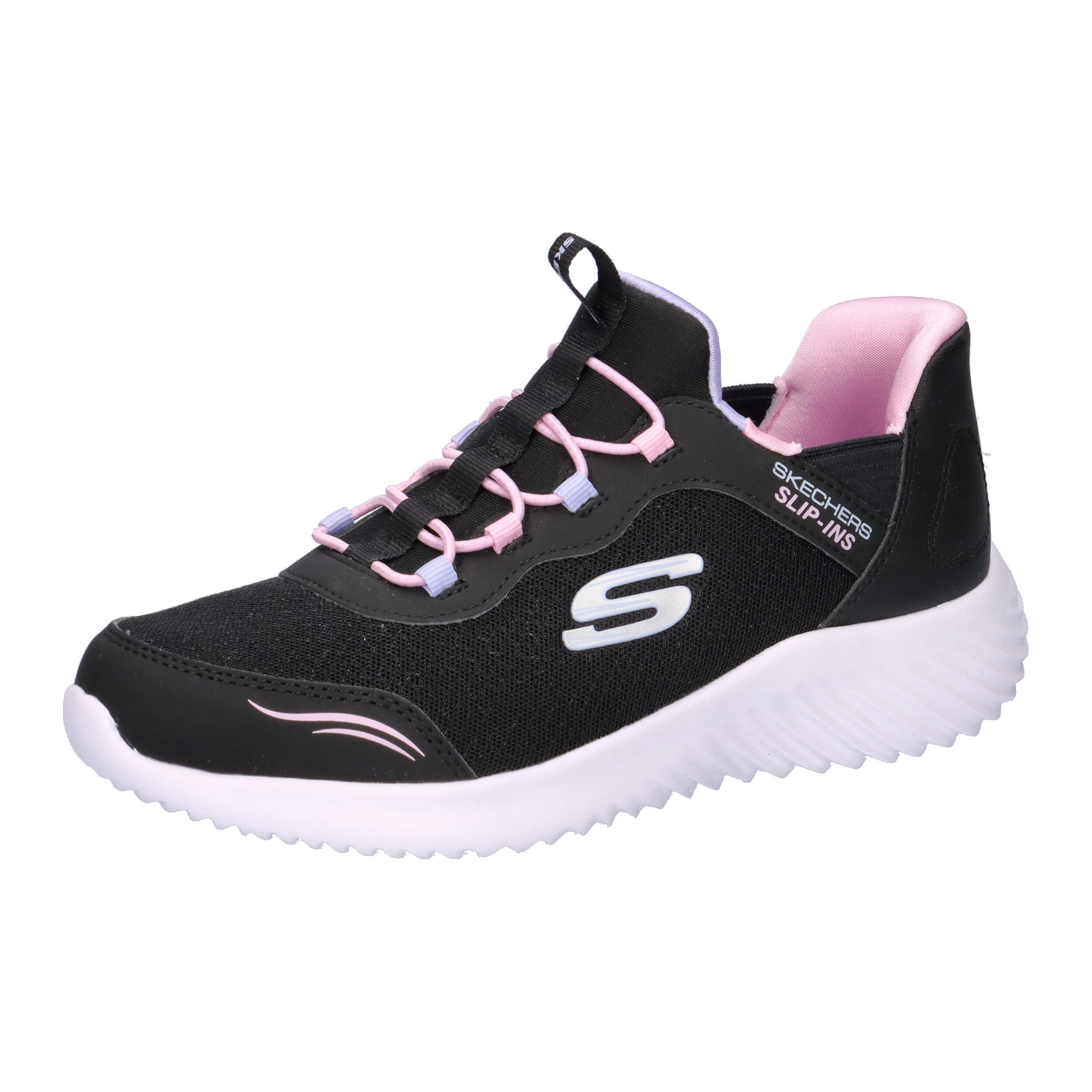 Buty sportowe Sneakersy dziewczęce, Slip-Ins: Bounder - Simple Cut