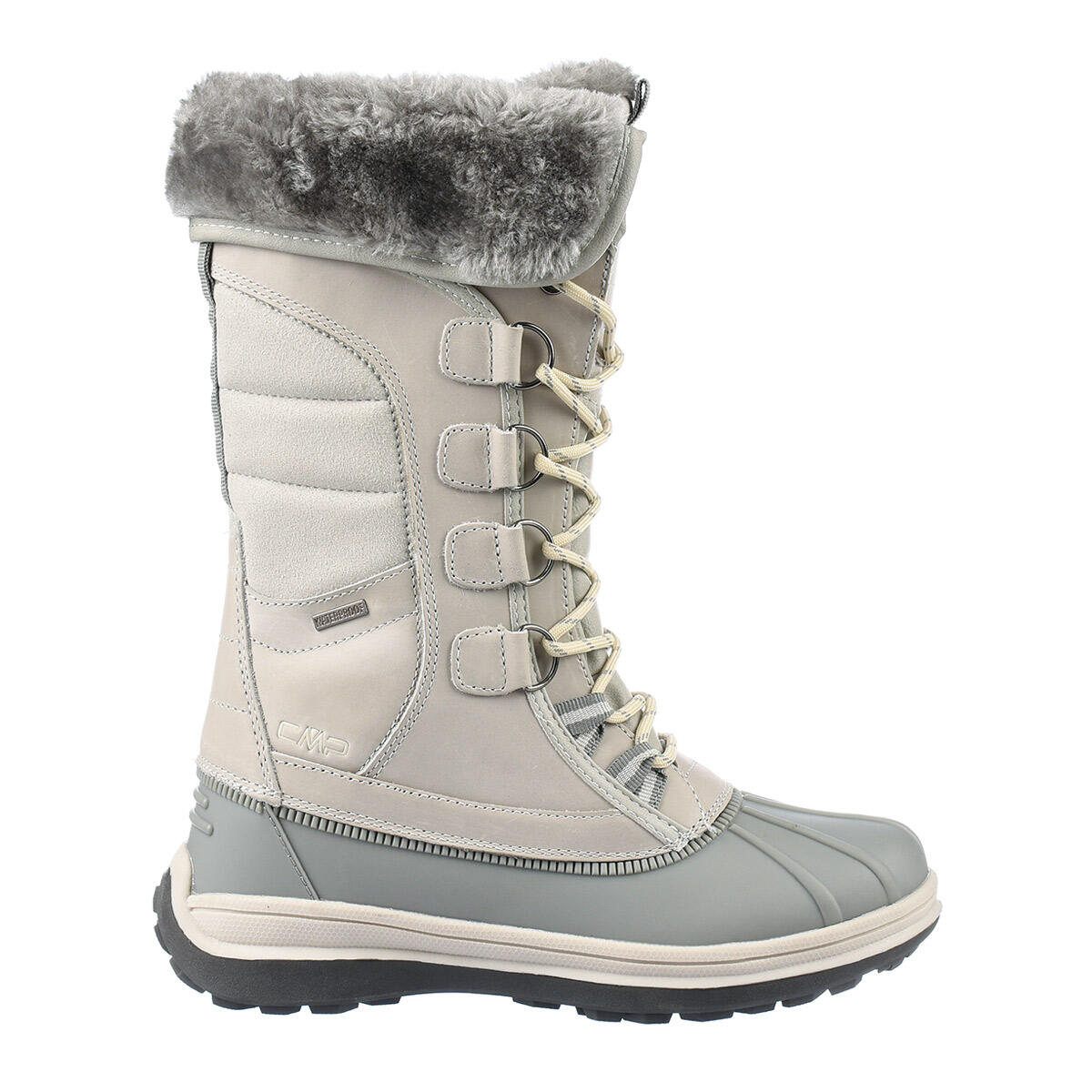 Buty Śniegowce damskie wysokie CMP THALO ocieplane skóra nubukowa