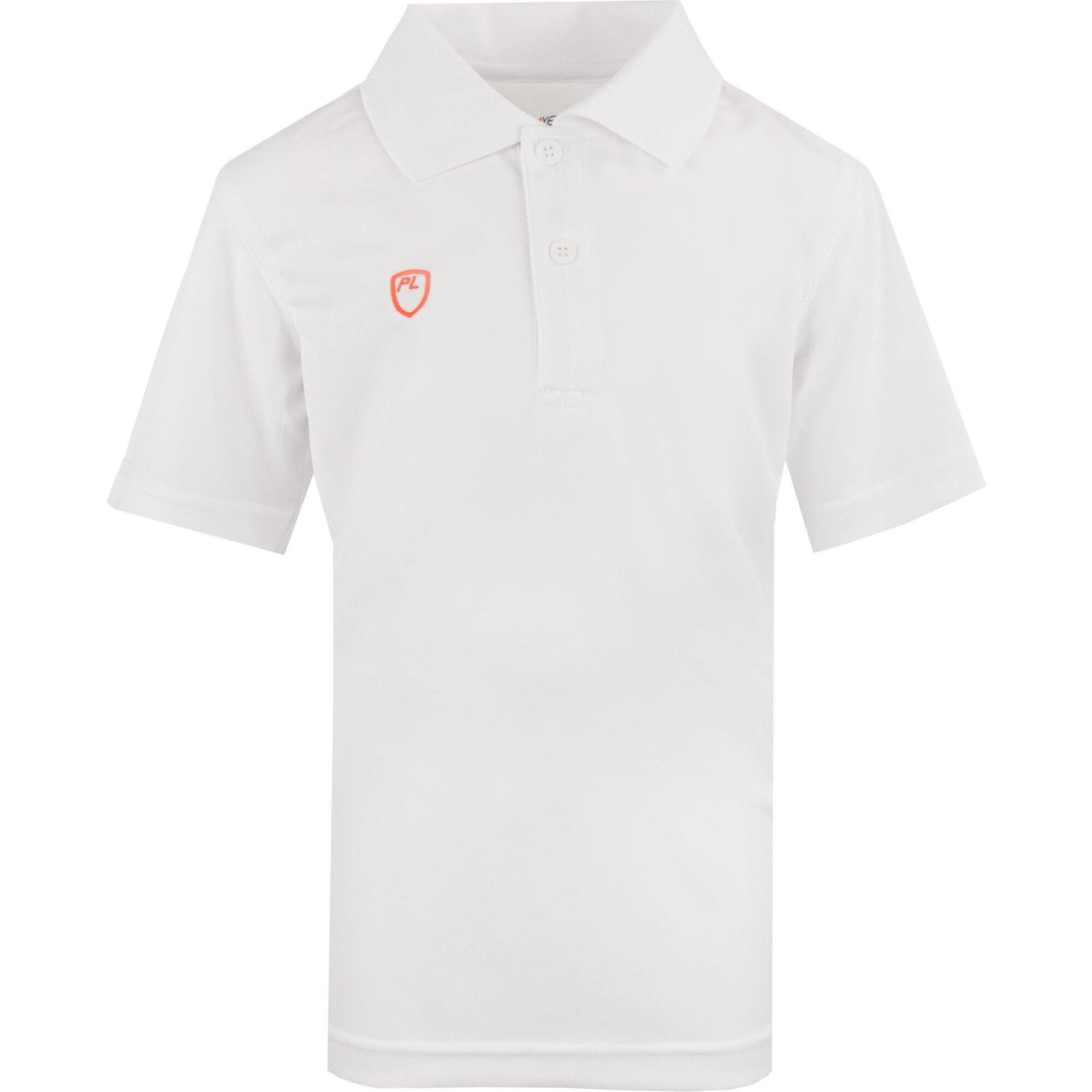 Dziecięcy Polo Shirt PlayerLayer Victory Biały 110-116 - Wygodny i Trwały