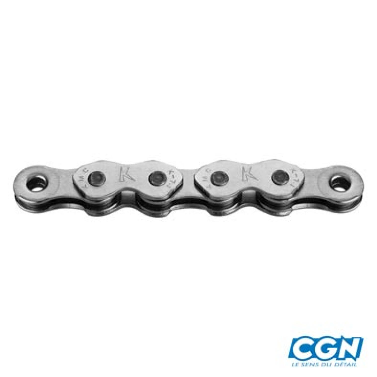 Łańcuch Rowerowy K1 3/32 Wąski Srebrny 100 Ogniw