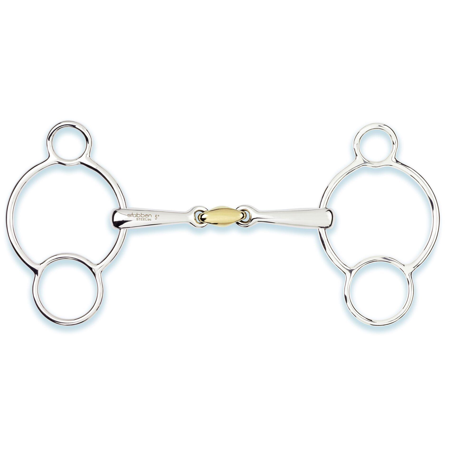 3 lub 4 pierścieniowe Wędzidło dla koni Stübben