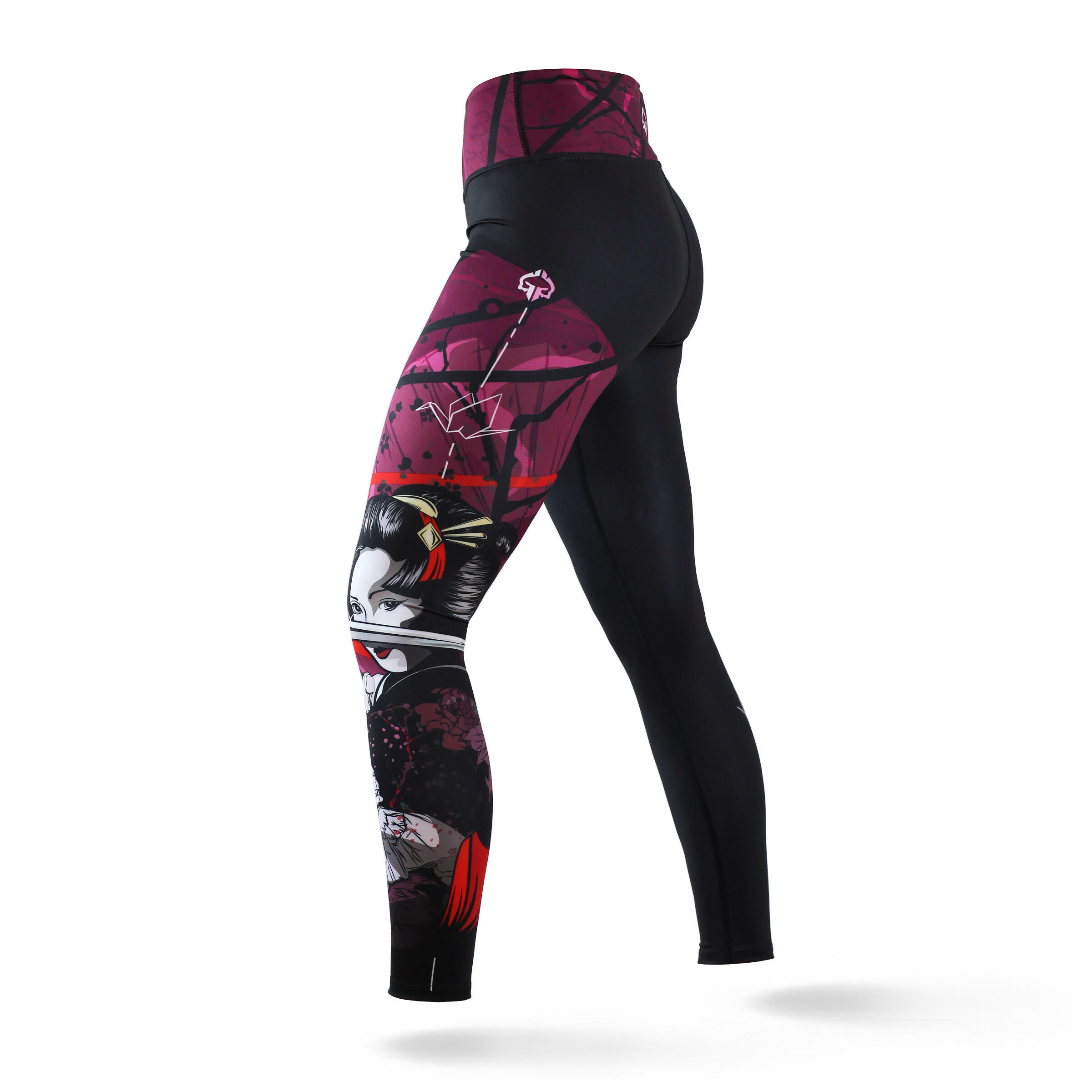Legginsy sportowe damskie Ground Game Tsuru Warrior