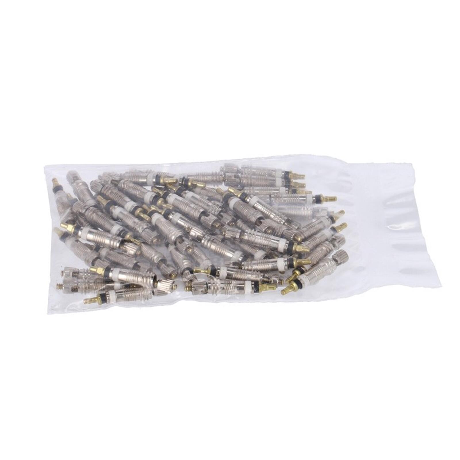 Aluminiowe zawory do opon Schwalbe Presta (x50)