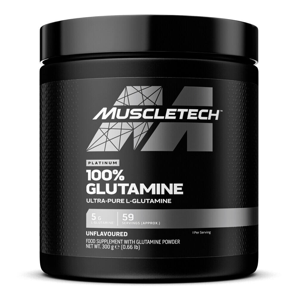 Glutamina Platinum 100% MuscleTech 300g