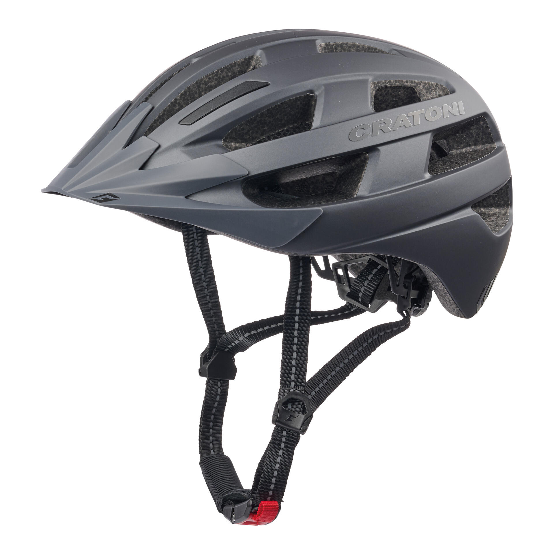 City - kask rowerowy Velo-X, szary