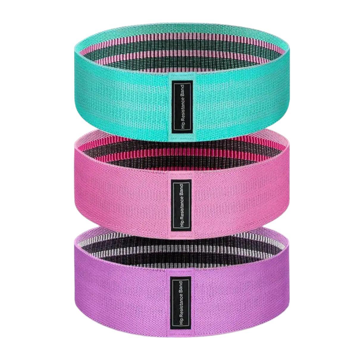 Zestaw gum do ćwiczeń mini X-sport - pastelowy