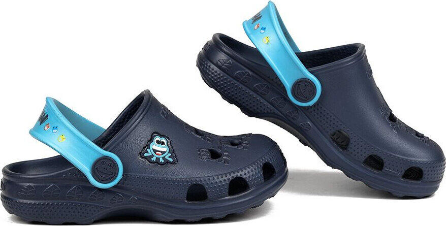 Klapki basenowe chłopięce Coqui Little Frog