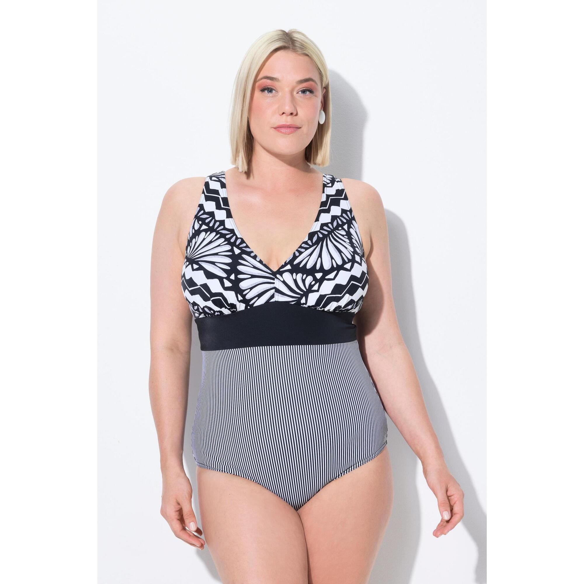 Damski Strój kąpielowy ozdobny pasek miękkie miseczki z recyklingu