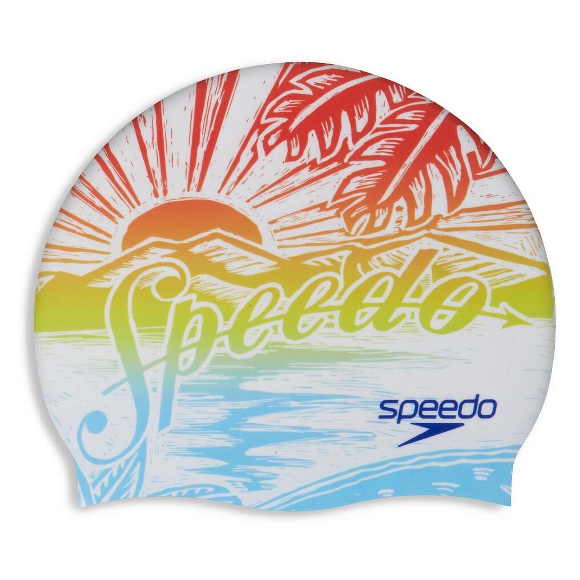 Czepek pływacki na basen unisex Speedo Slogan