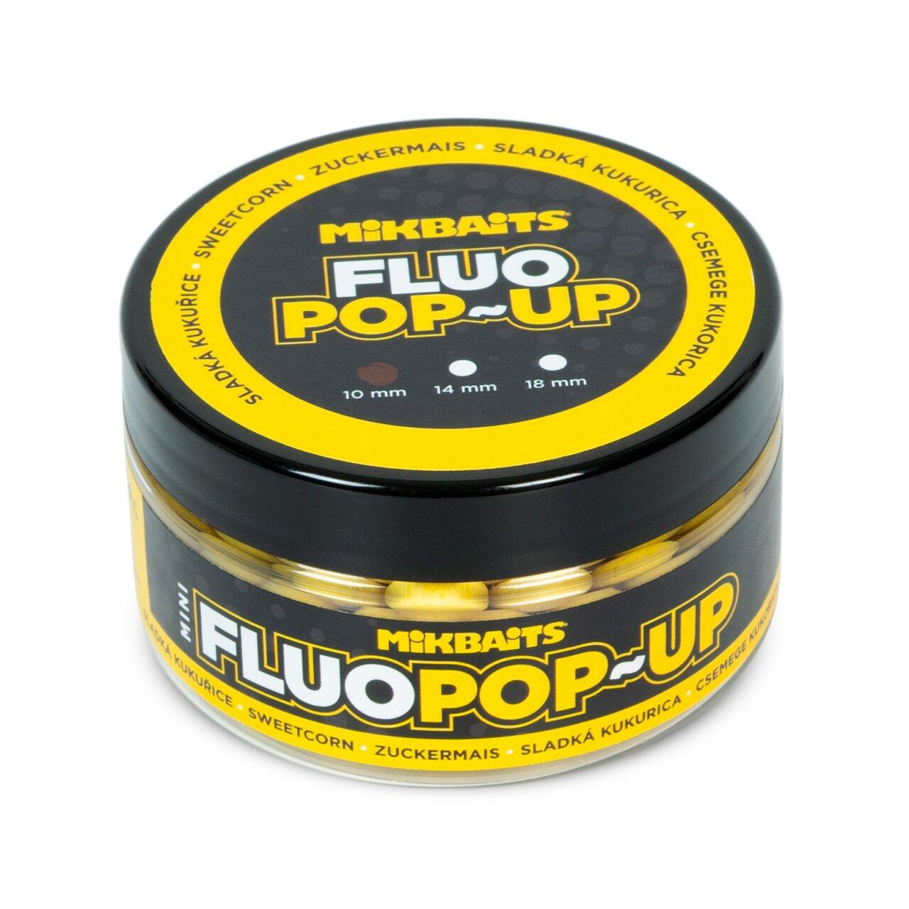 Przynęta Kulki Mikbaits Pop-Up Fluo 10Mm- Słodka Kukurydza