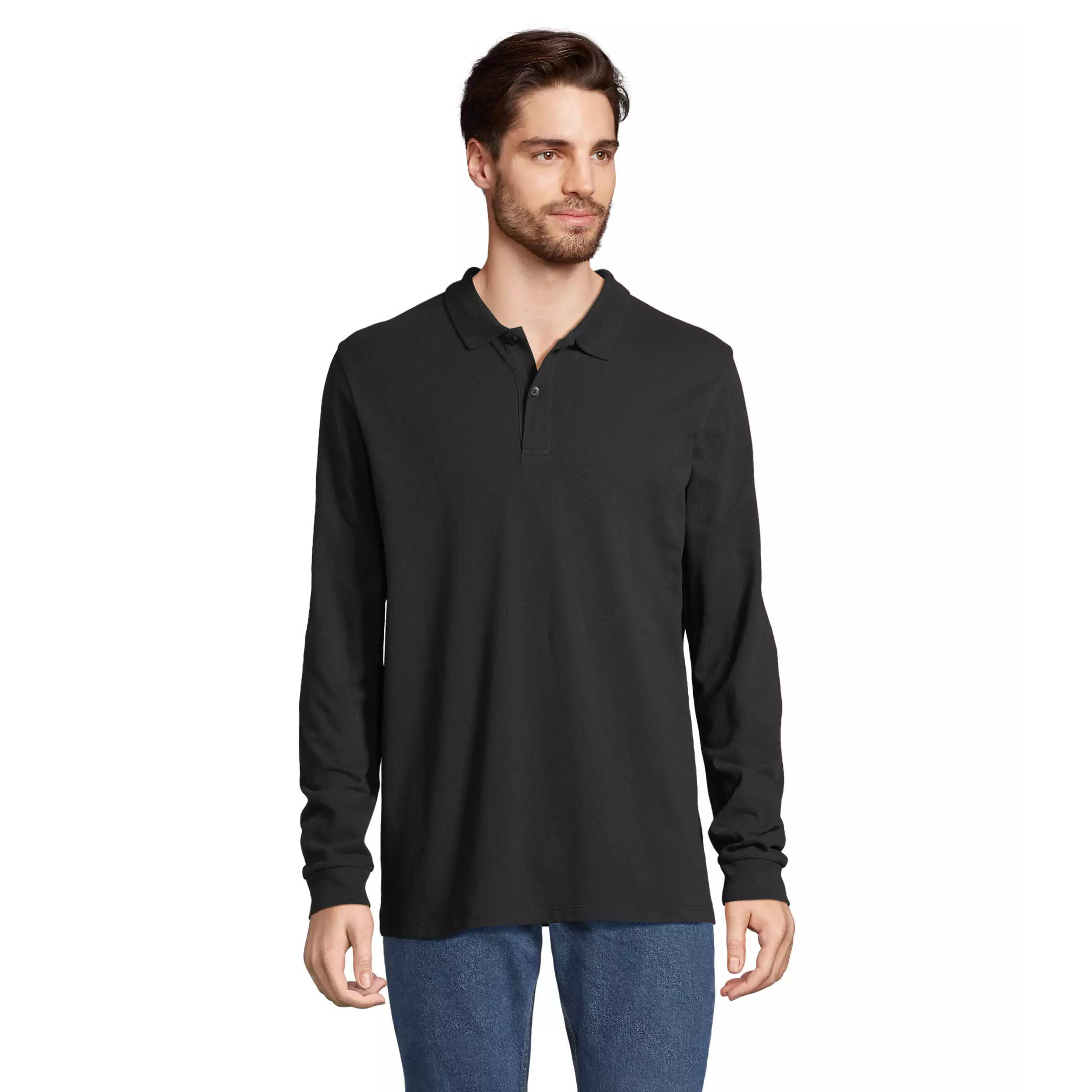 Koszulka polo z długim rękawem Sol's Planet