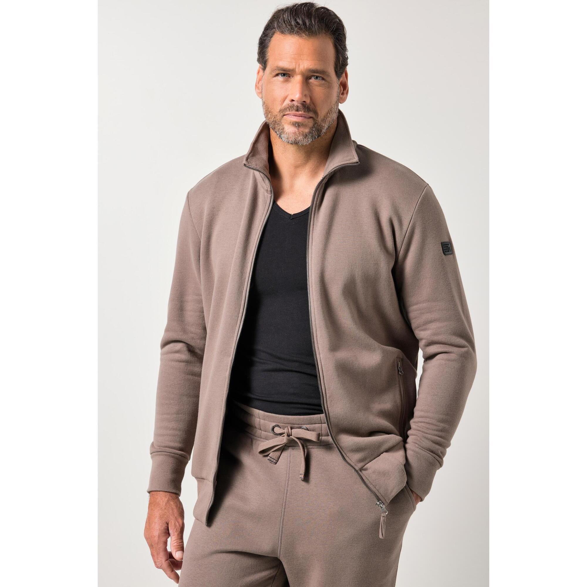 Męska Bluza dresowa stójka do 8XL