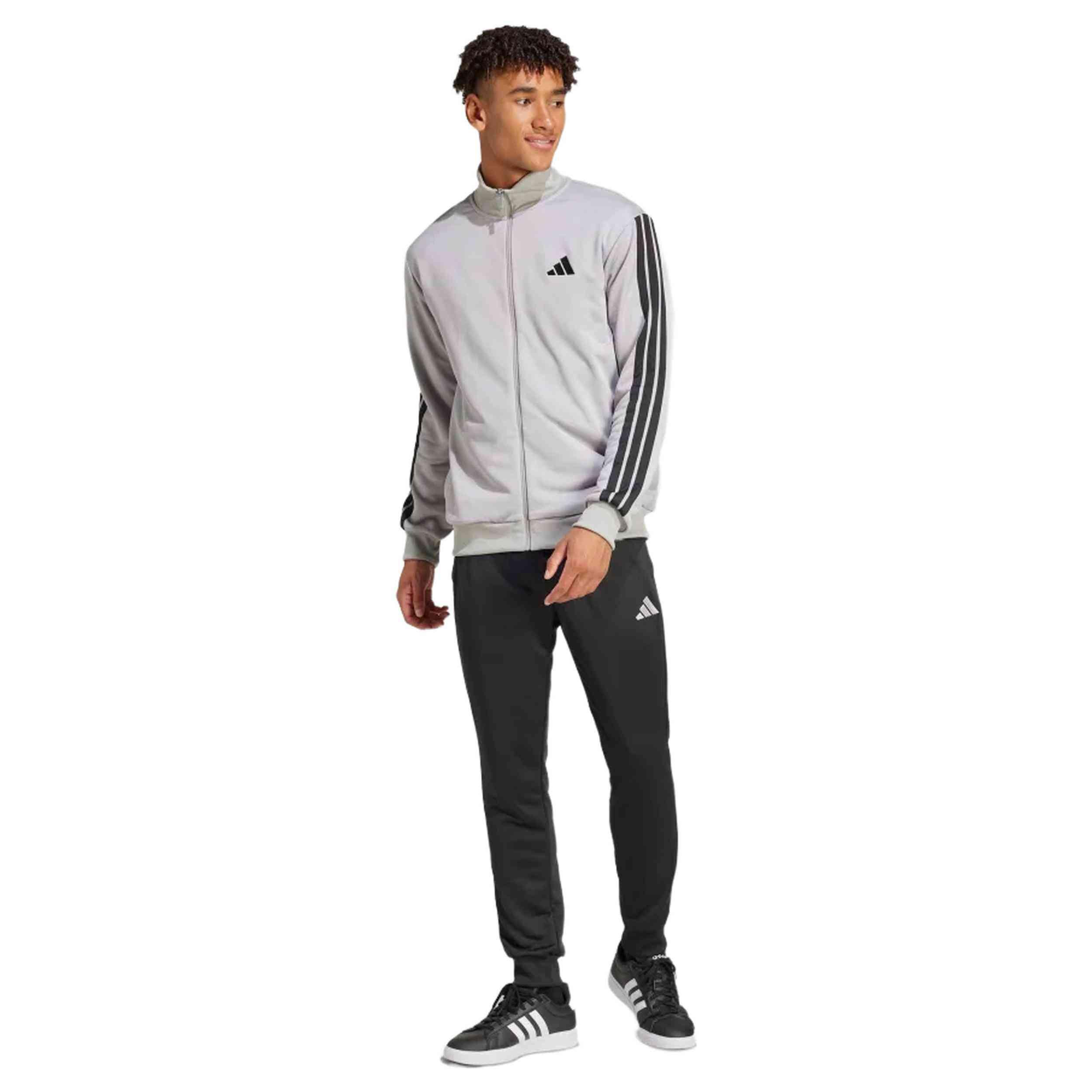 Dres adidas Szary 3 Paski