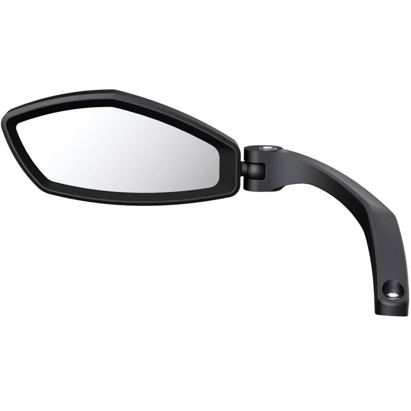 Lusterko rowerowe lewe na kierownicę 21-26 mm obrotowe 2K