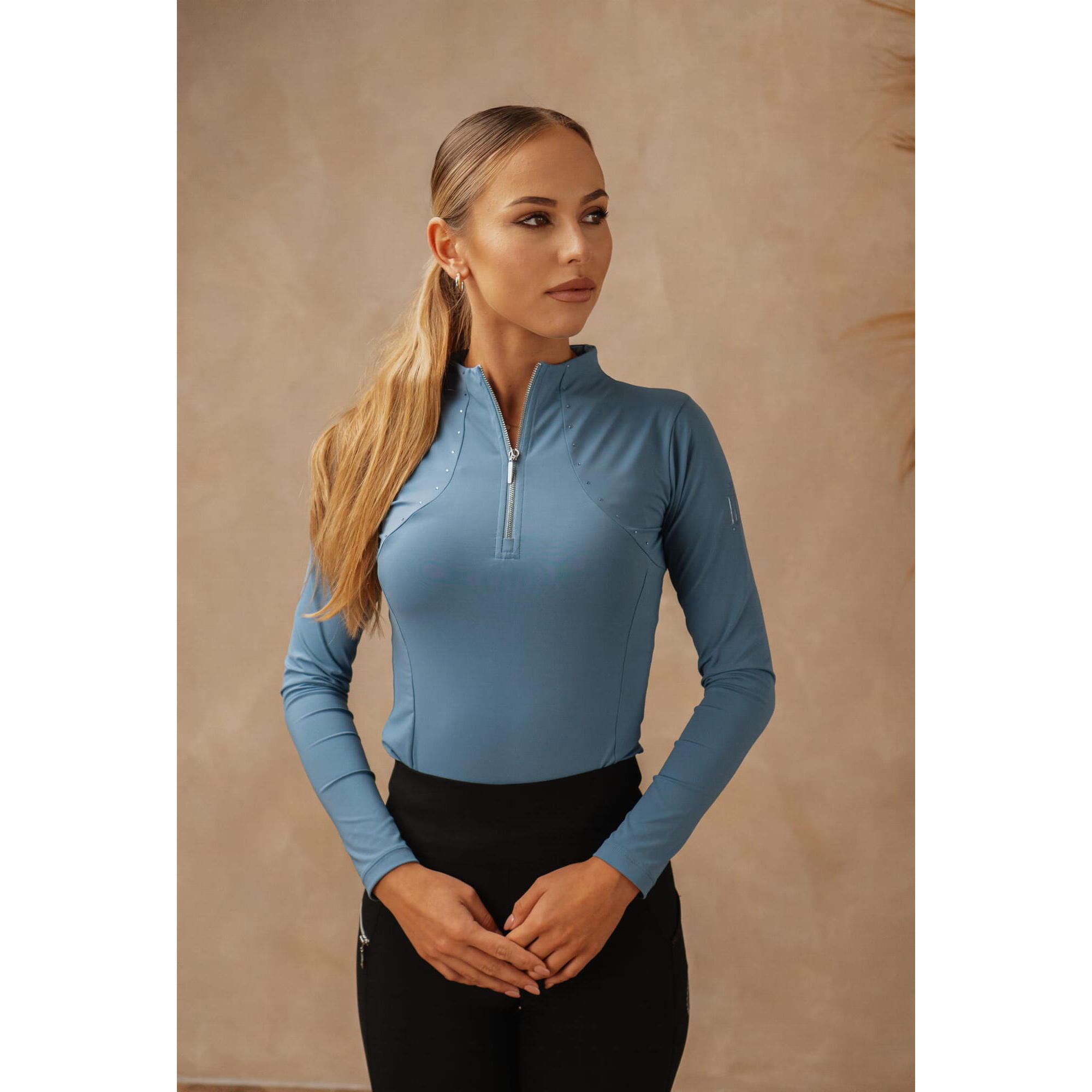 Bluzka techniczna Vanessa kolor Royal Blue